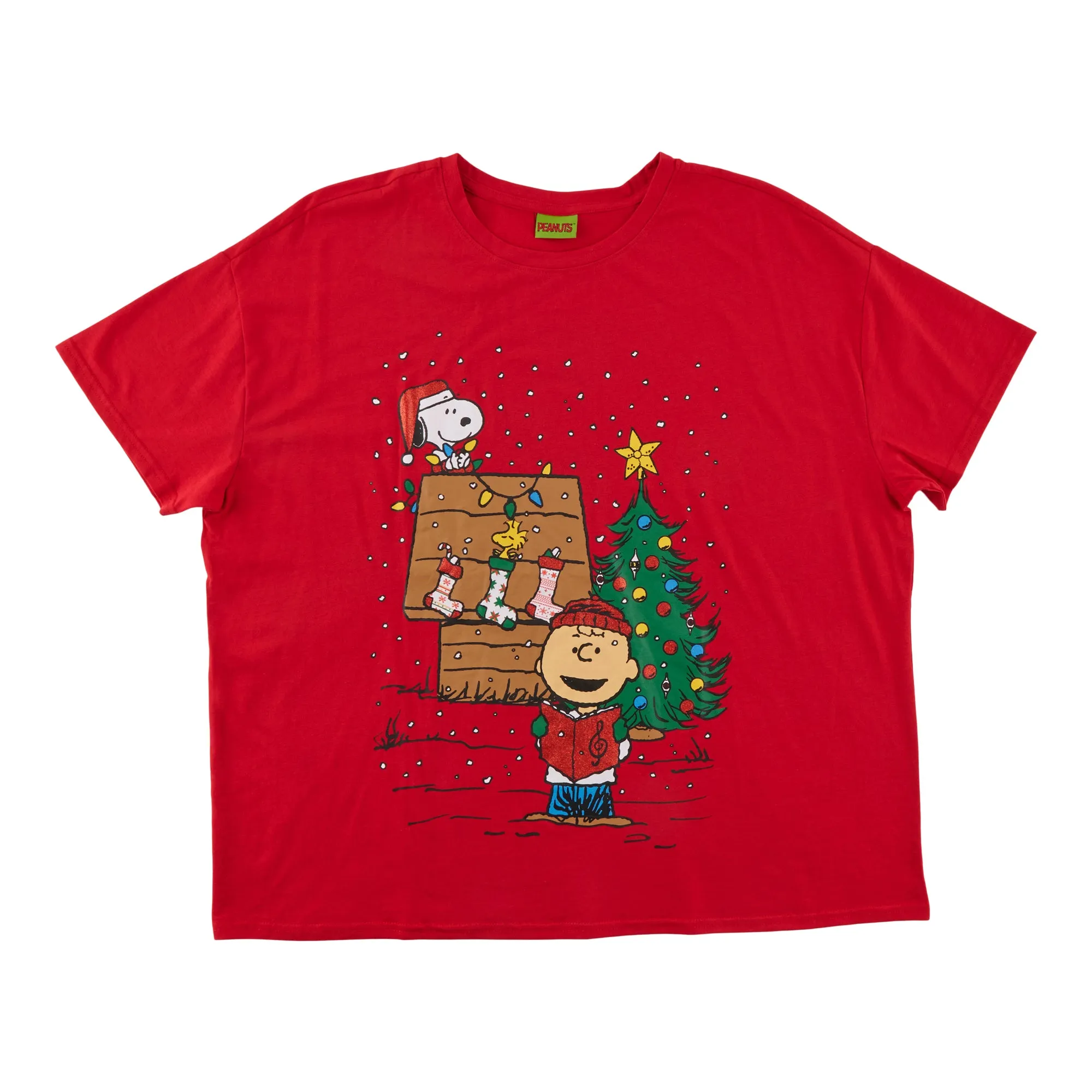 Women's Plus Christmas Peanuts Licensed Tee sold by Giant Tiger product image thumbnail 2