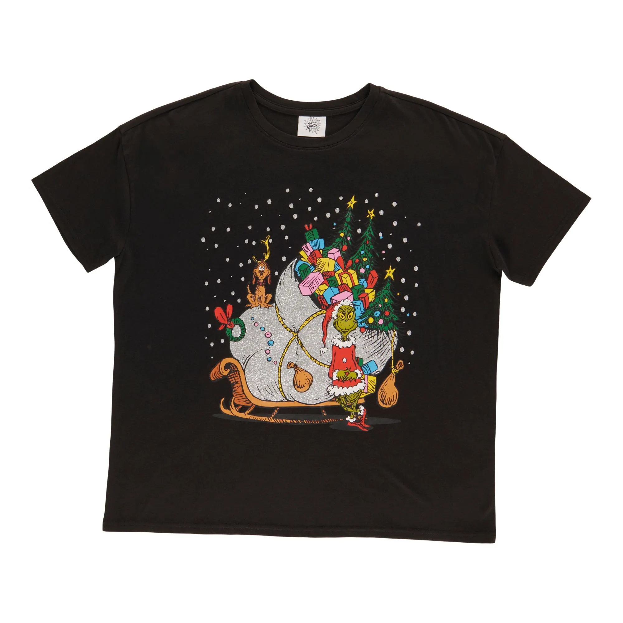Women's Licensed Grinch Boyfriend Tee sold by Giant Tiger product image thumbnail 3