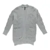 Women's Cable Open Front Cardigan sold by Giant Tiger