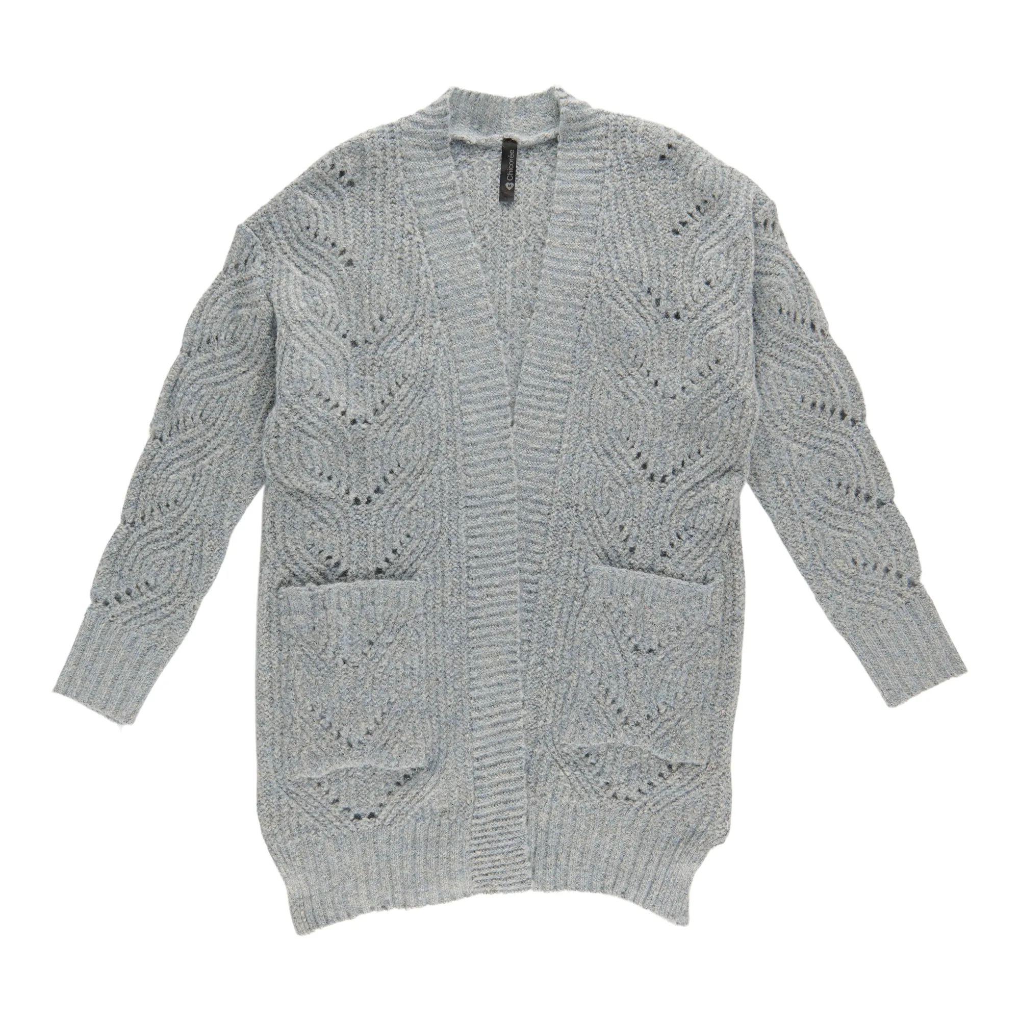 Women's Cable Open Front Cardigan sold by Giant Tiger