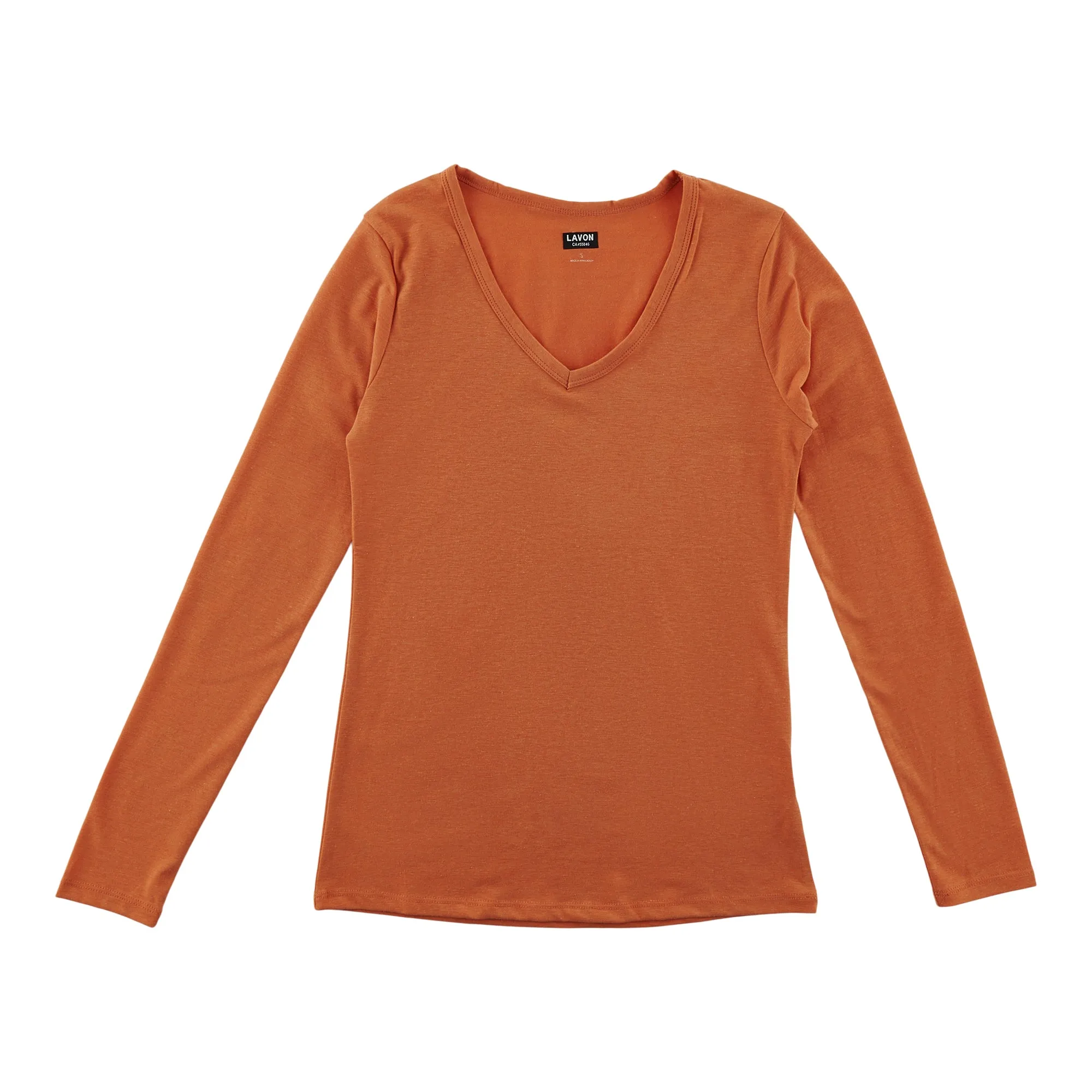 Women's Long Sleeve V-Neck Tee sold by Giant Tiger