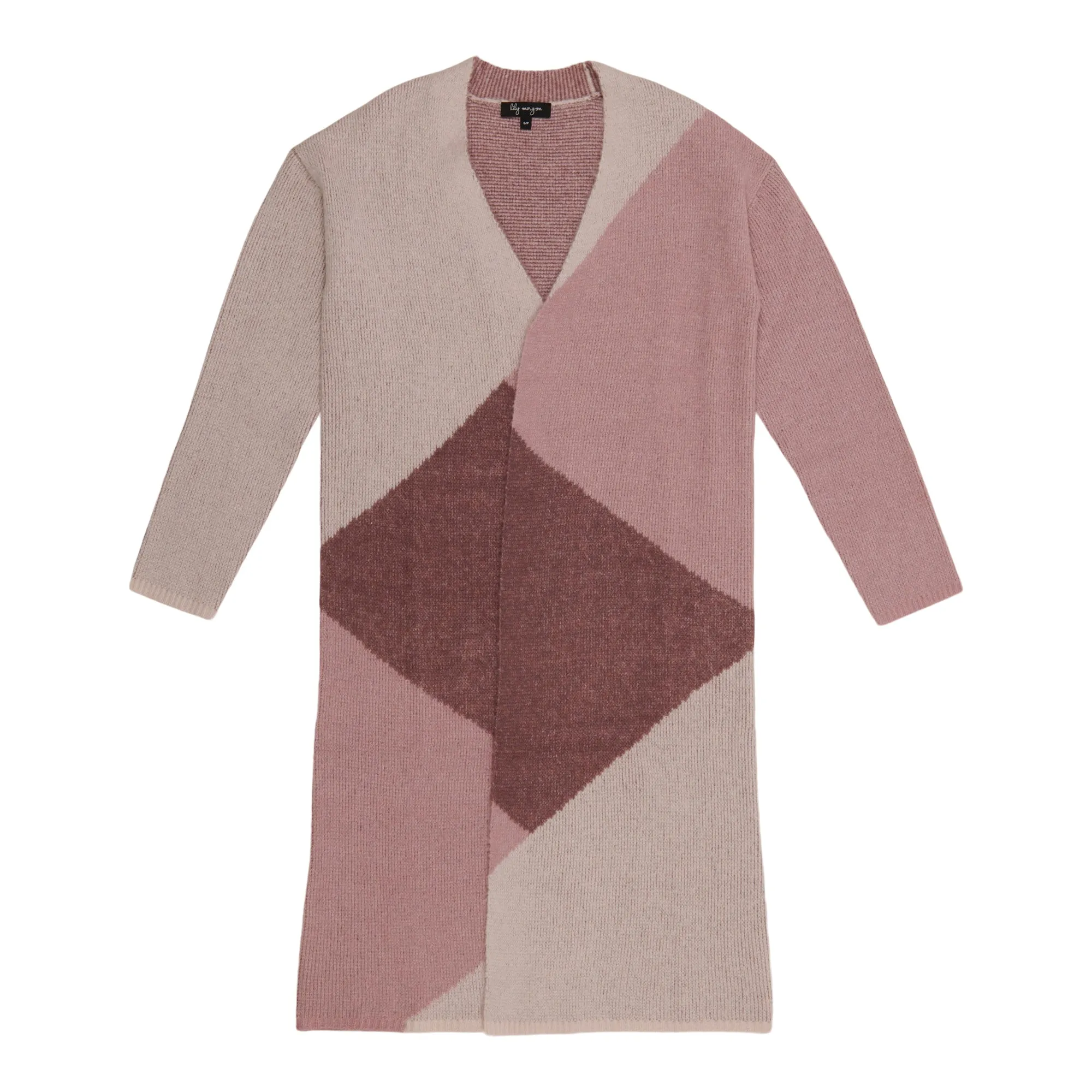 lily morgan Women's Long Jacquard Cardigan sold by Giant Tiger product image thumbnail 3