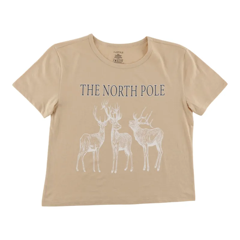 mySTYLE Women's Crew Neck Tee sold by Giant Tiger