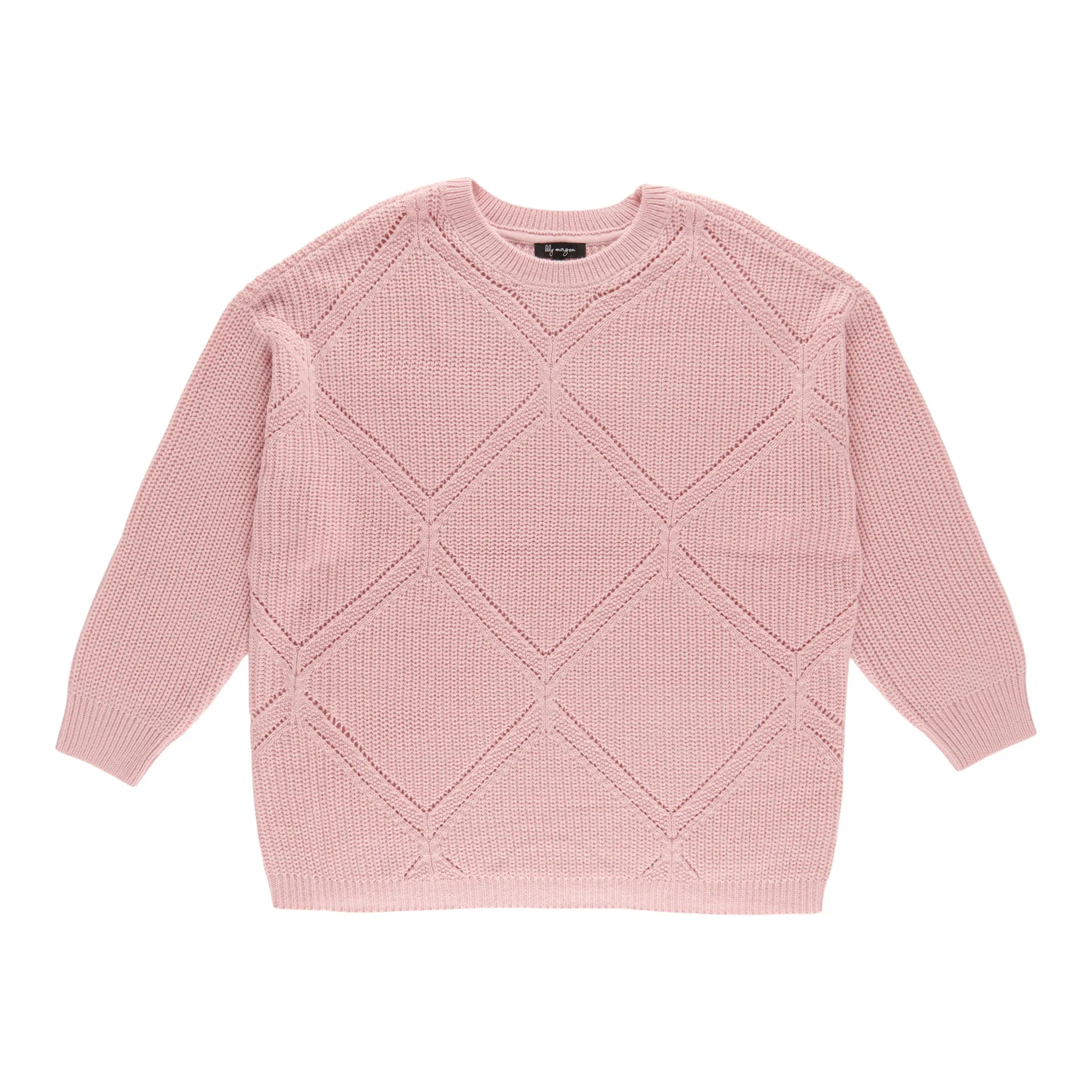 lily morgan Women's Plus Diamond Pattern Sweater sold by Giant Tiger product image thumbnail 2