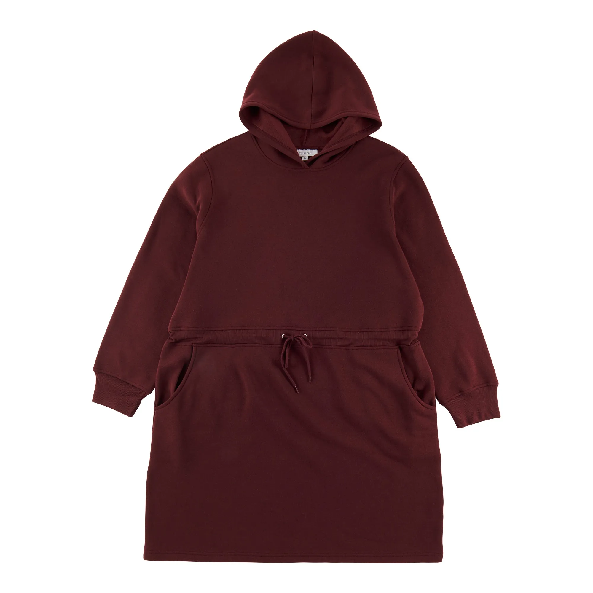 mySTYLE Women's Plus Hooded Dress sold by Giant Tiger