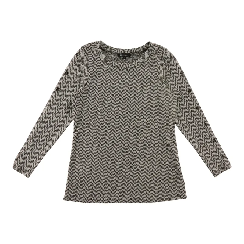 lily morgan Women's Two Tone Chevron Buttons sold by Giant Tiger