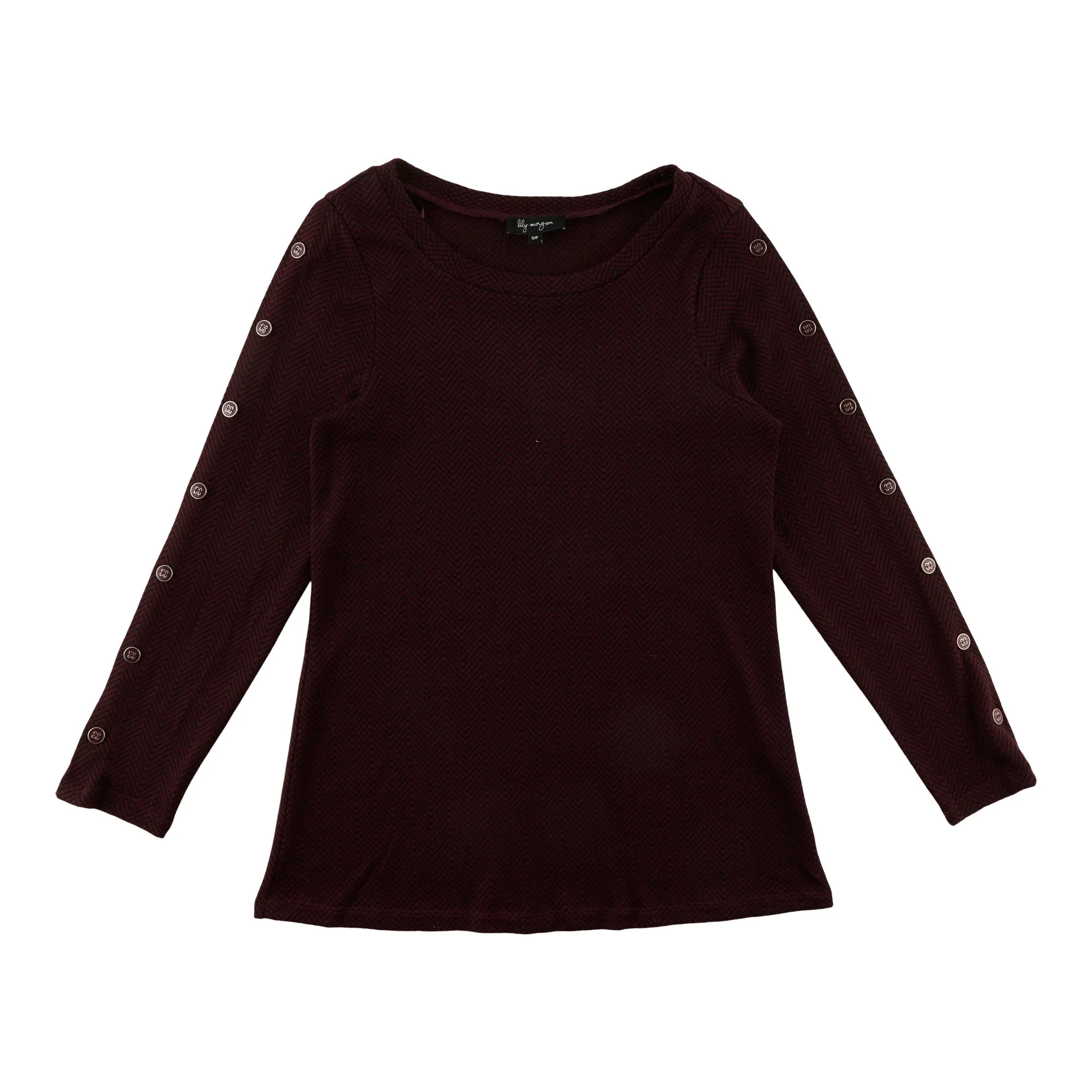 lily morgan Women's Two Tone Chevron Buttons sold by Giant Tiger product image thumbnail 3