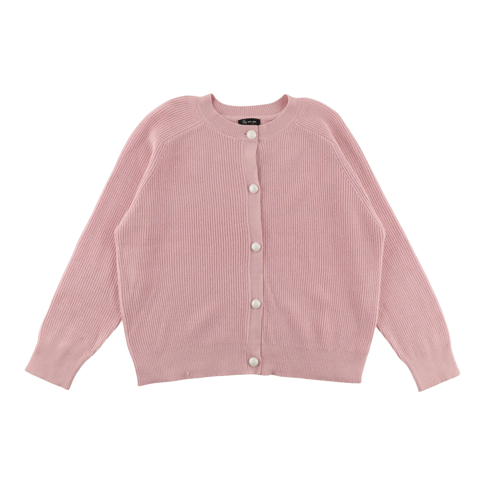 lily morgan Women's Plus Big Button Cardigan sold by Giant Tiger product image thumbnail 2