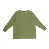 lily morgan Women's Plus Ribbed V-Neck Top sold by Giant Tiger