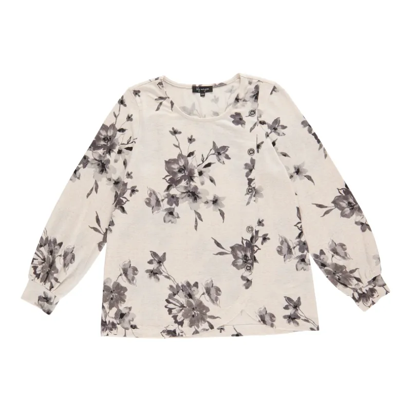 lily morgan Women's Side Button Sweater sold by Giant Tiger