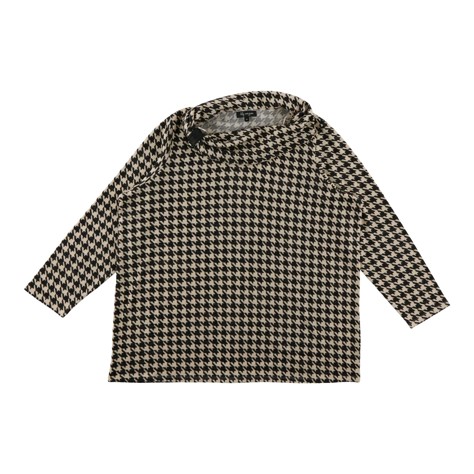 lily morgan Women's Plus Top with Neckline Detail sold by Giant Tiger