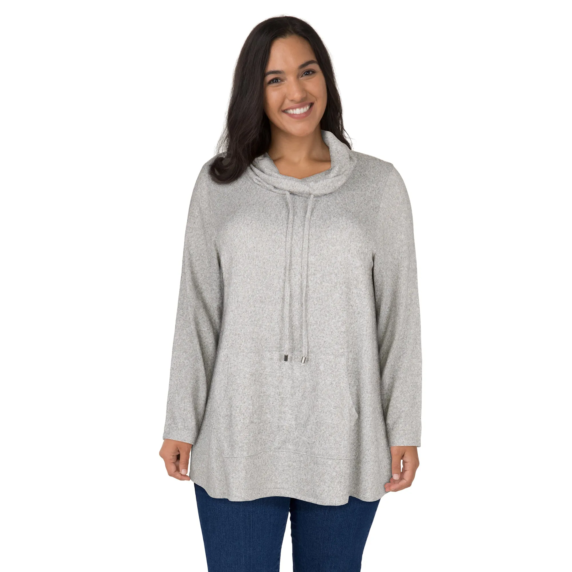 mySTYLE Women's Plus Cowl Neck Sweater sold by Giant Tiger