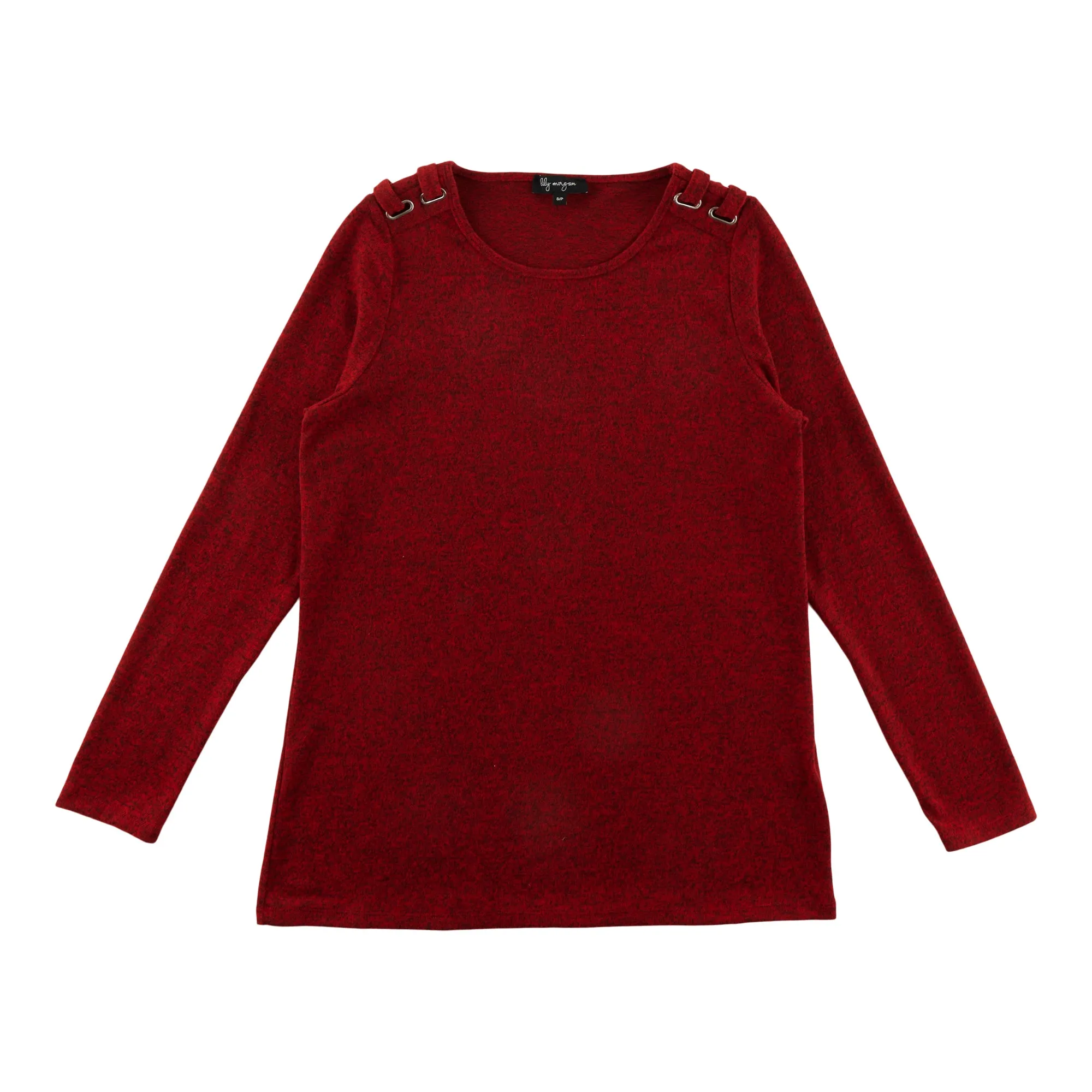 lily morgan Women's Long Sleeve Shoulder Detail Top sold by Giant Tiger product image thumbnail 4