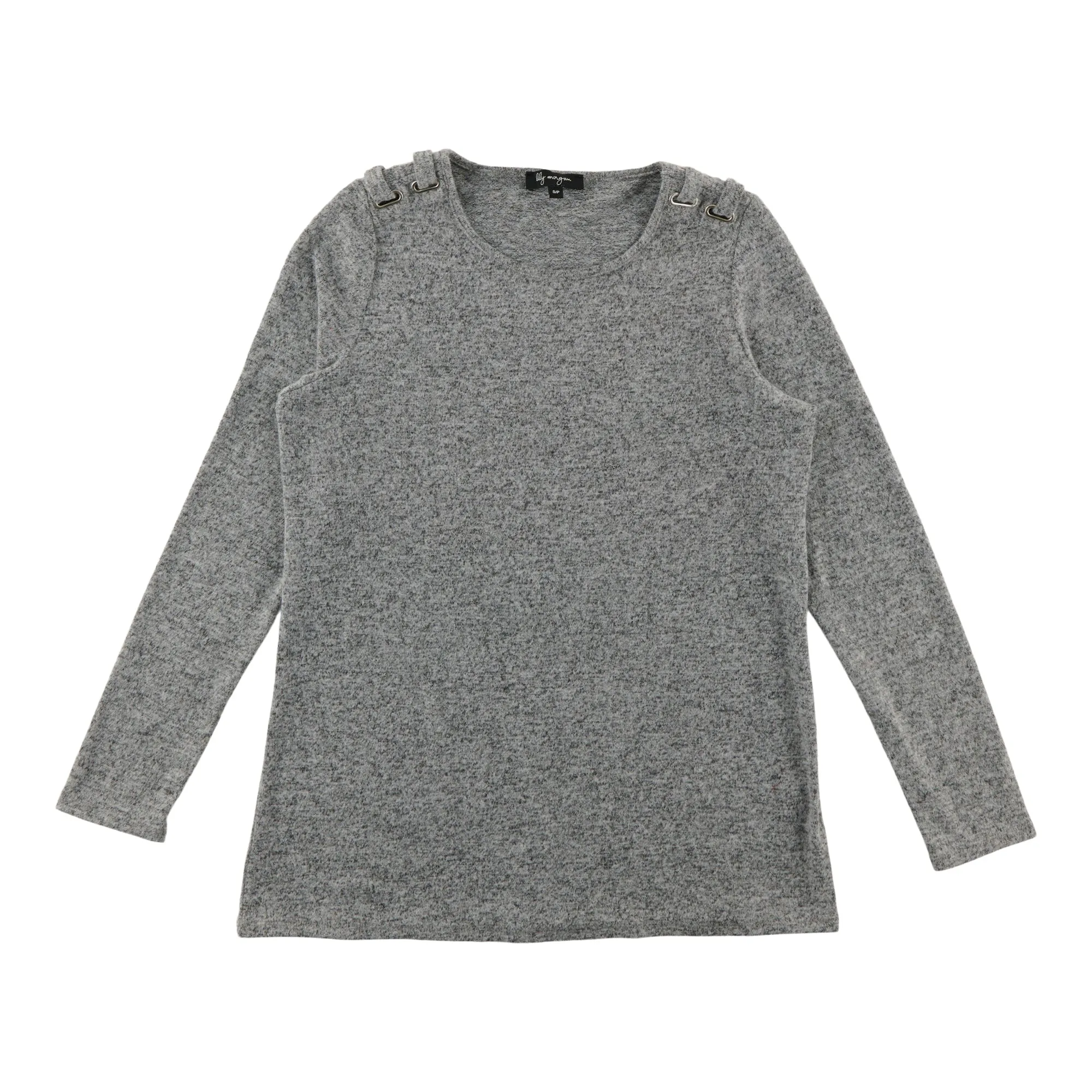 lily morgan Women's Long Sleeve Shoulder Detail Top sold by Giant Tiger