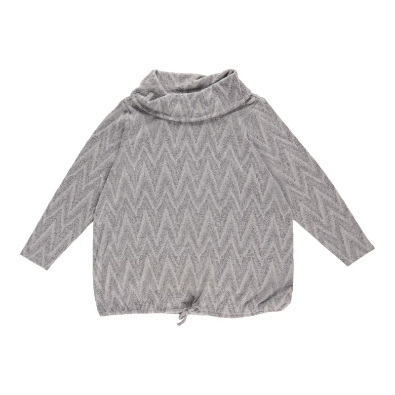 lily morgan Women's Plus Cowl Neck Printed Top sold by Giant Tiger