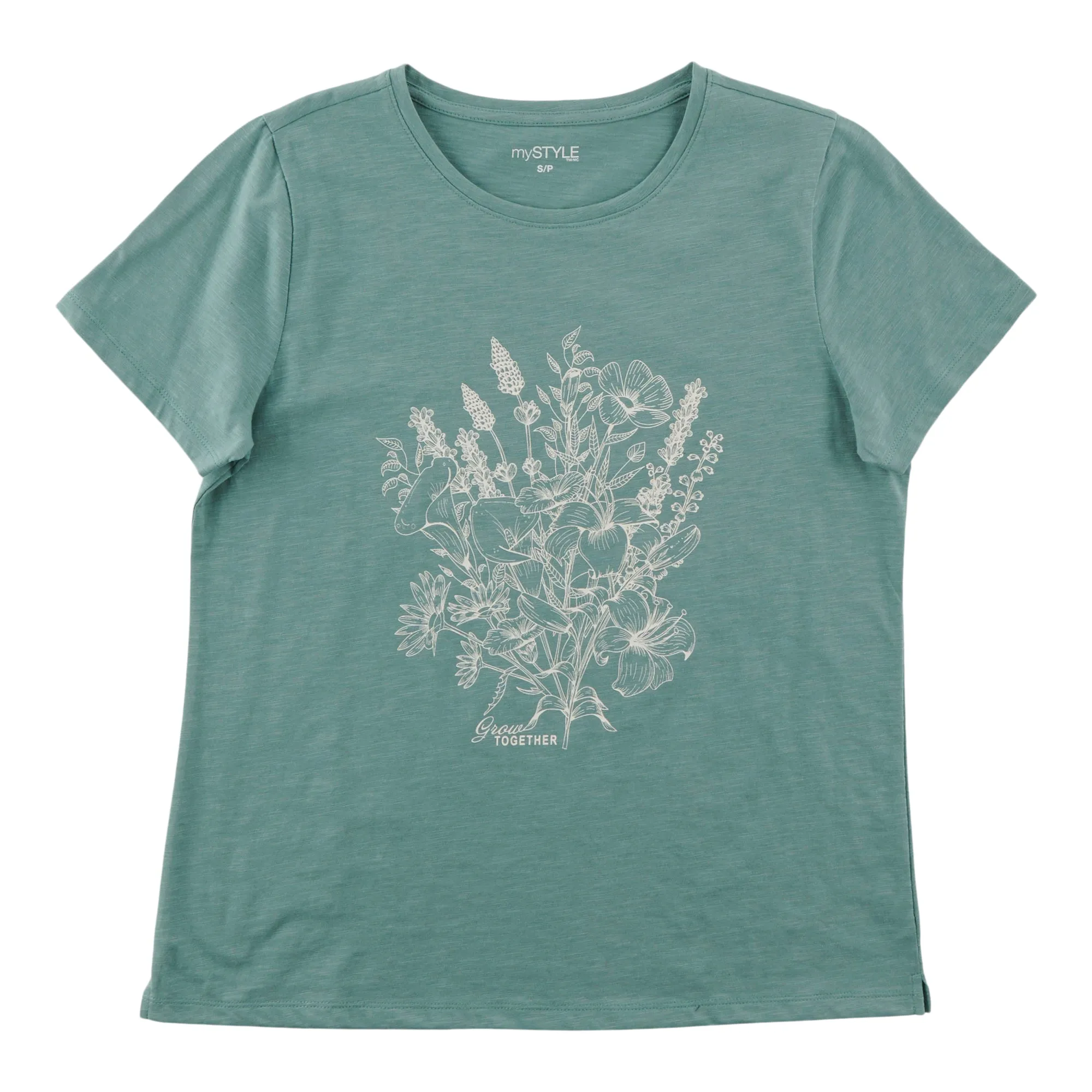 mySTYLE Women's Crew Neck Tee sold by Giant Tiger product image thumbnail 2