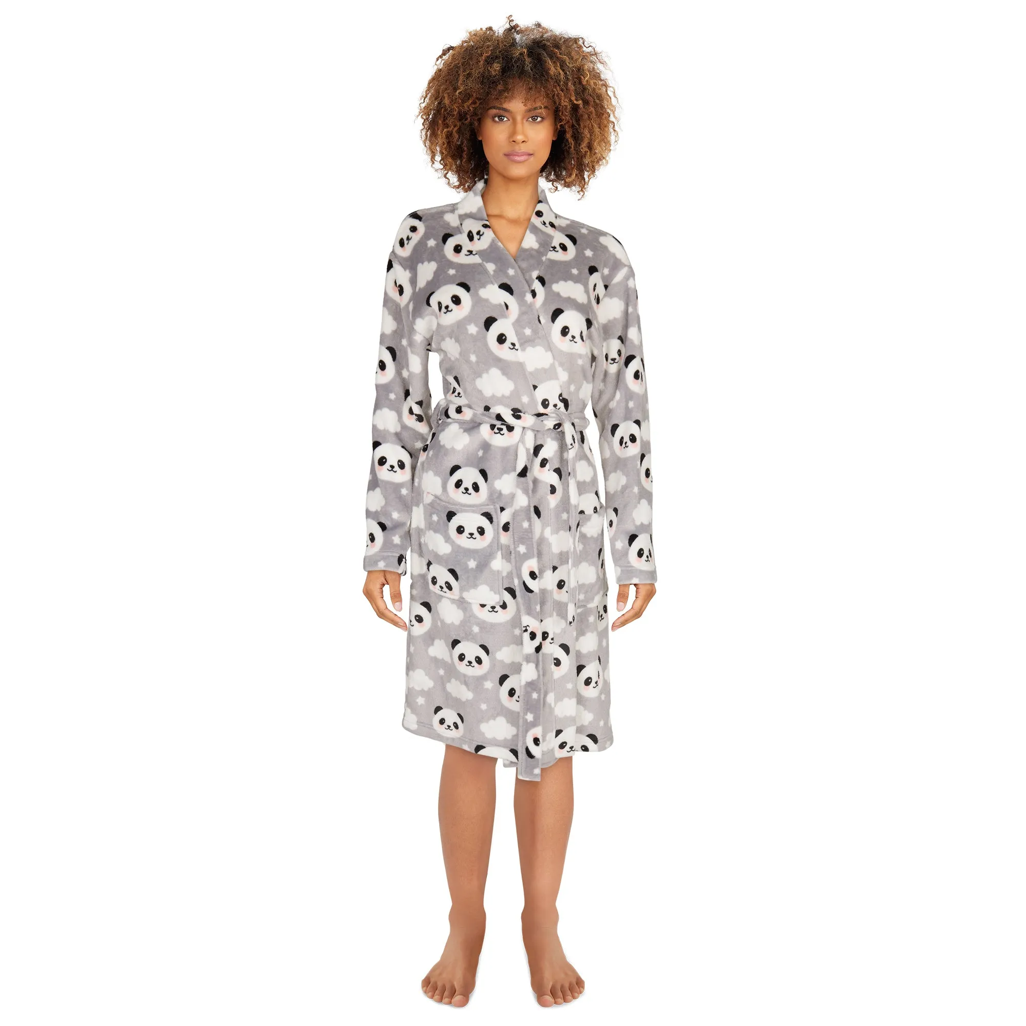 Carisma Women's Short Printed Robe sold by Giant Tiger product image thumbnail 2