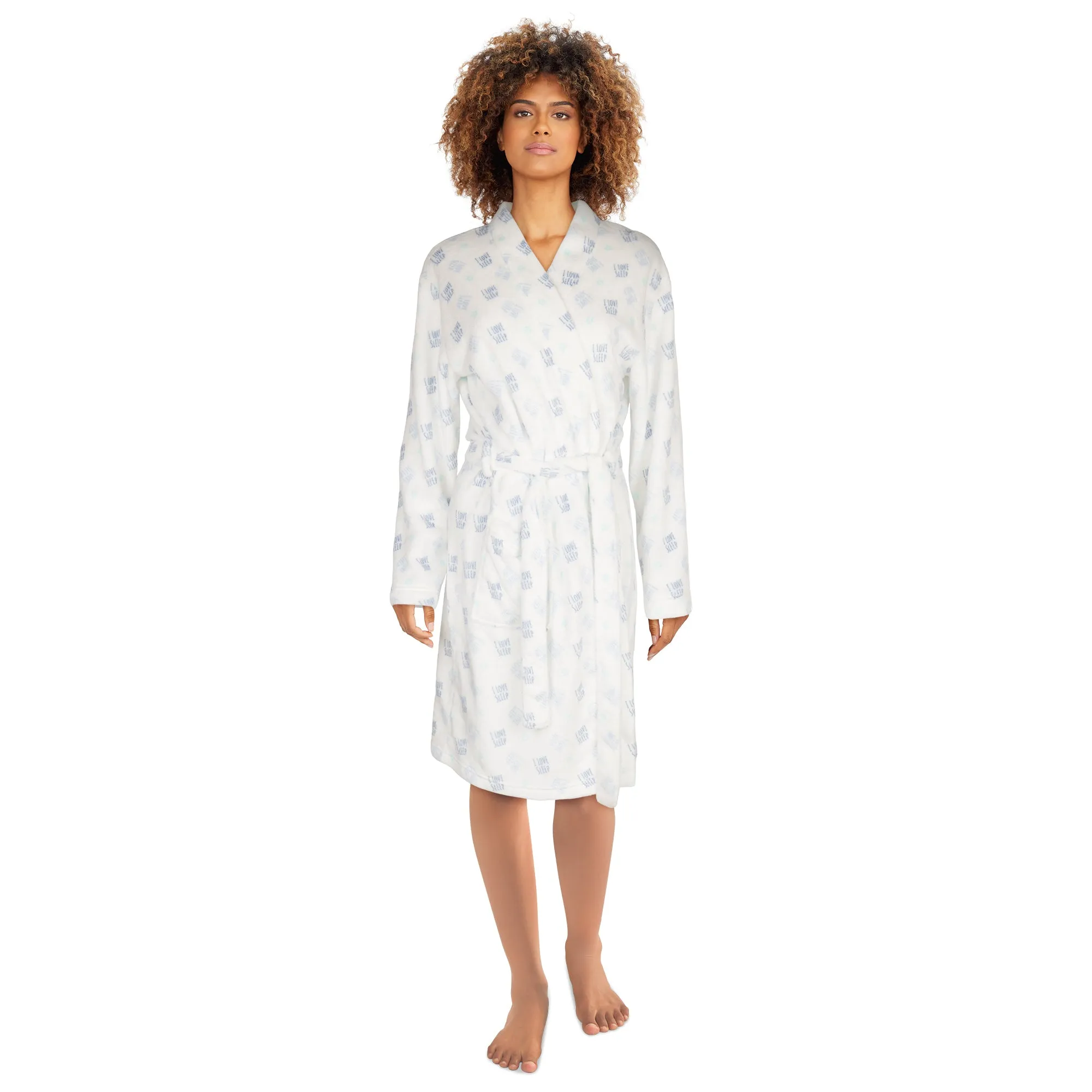 Carisma Women's Short Printed Robe sold by Giant Tiger product image thumbnail 4