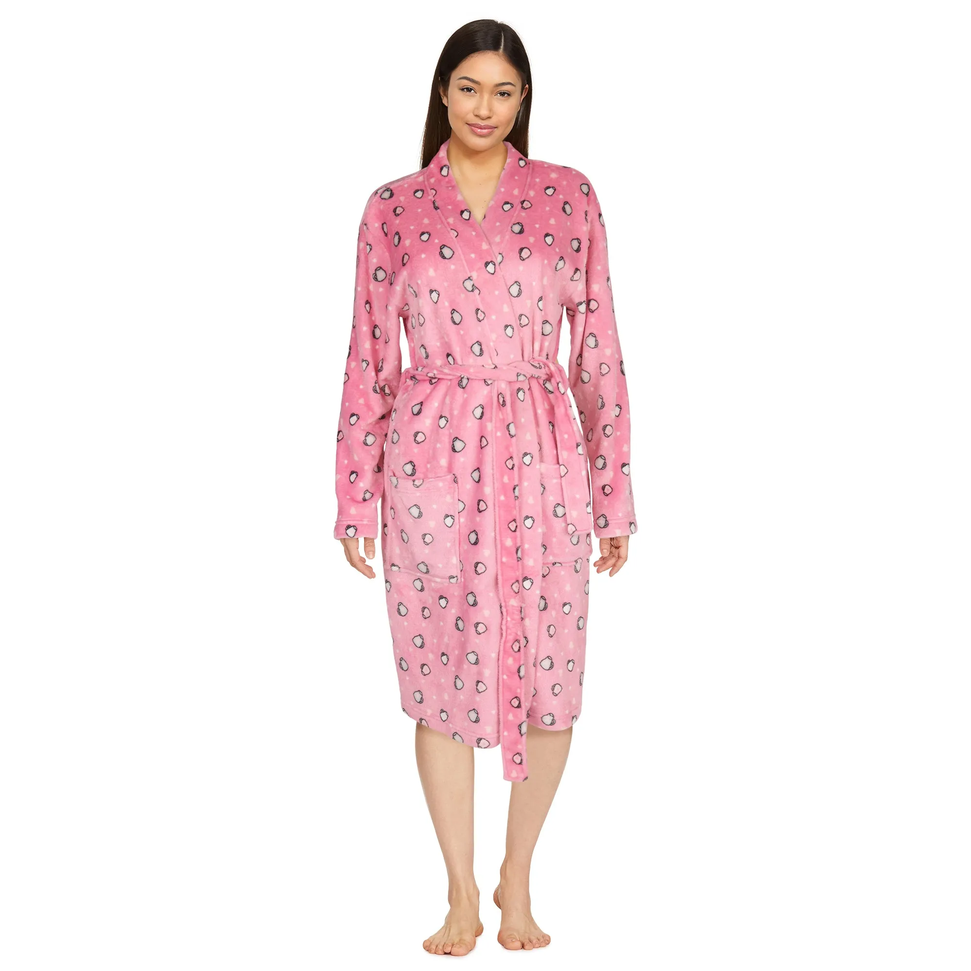 Carisma Women's Short Printed Robe sold by Giant Tiger product image thumbnail 3