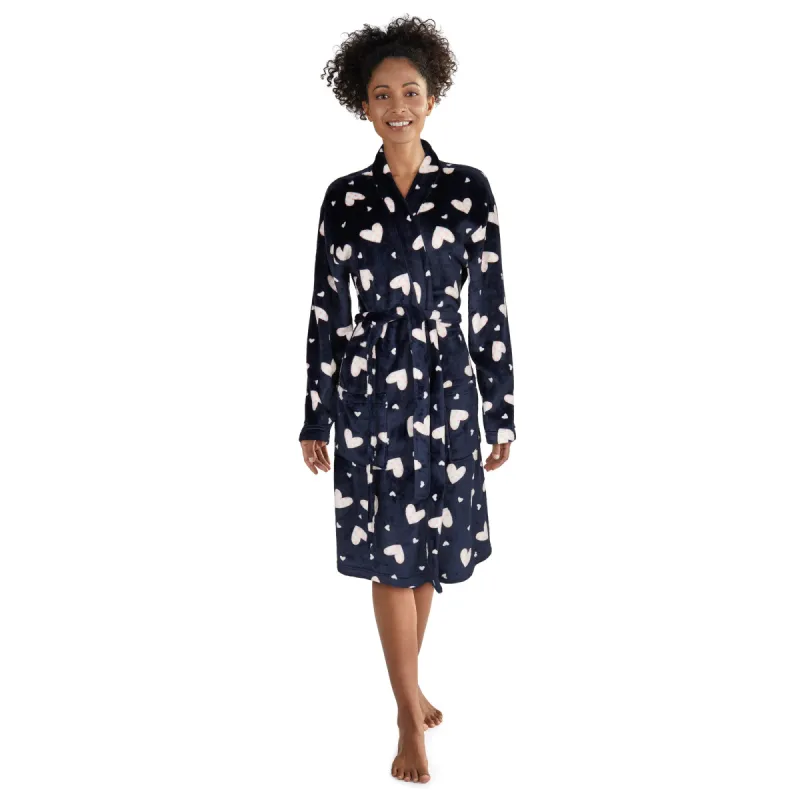 Carisma Women's Short Printed Robe sold by Giant Tiger