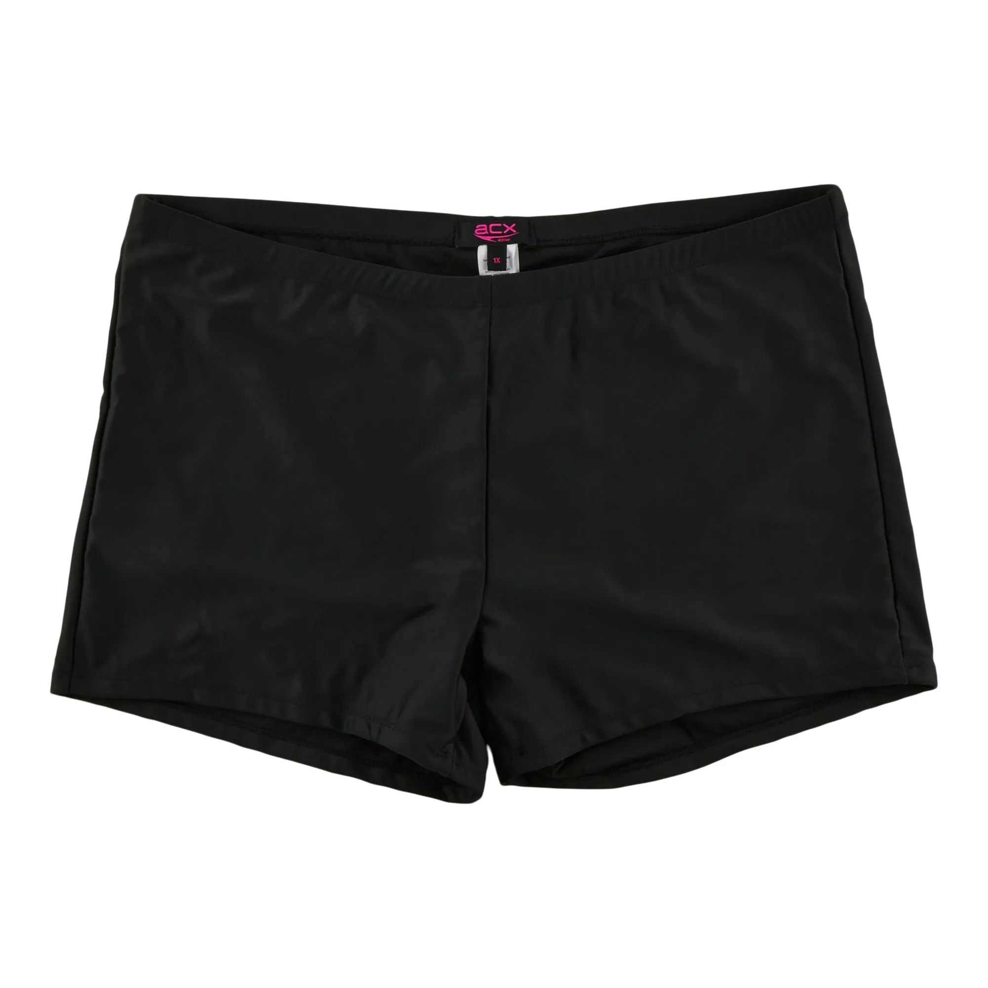 ACX Active Women's Plus Black Swim Short sold by Giant Tiger