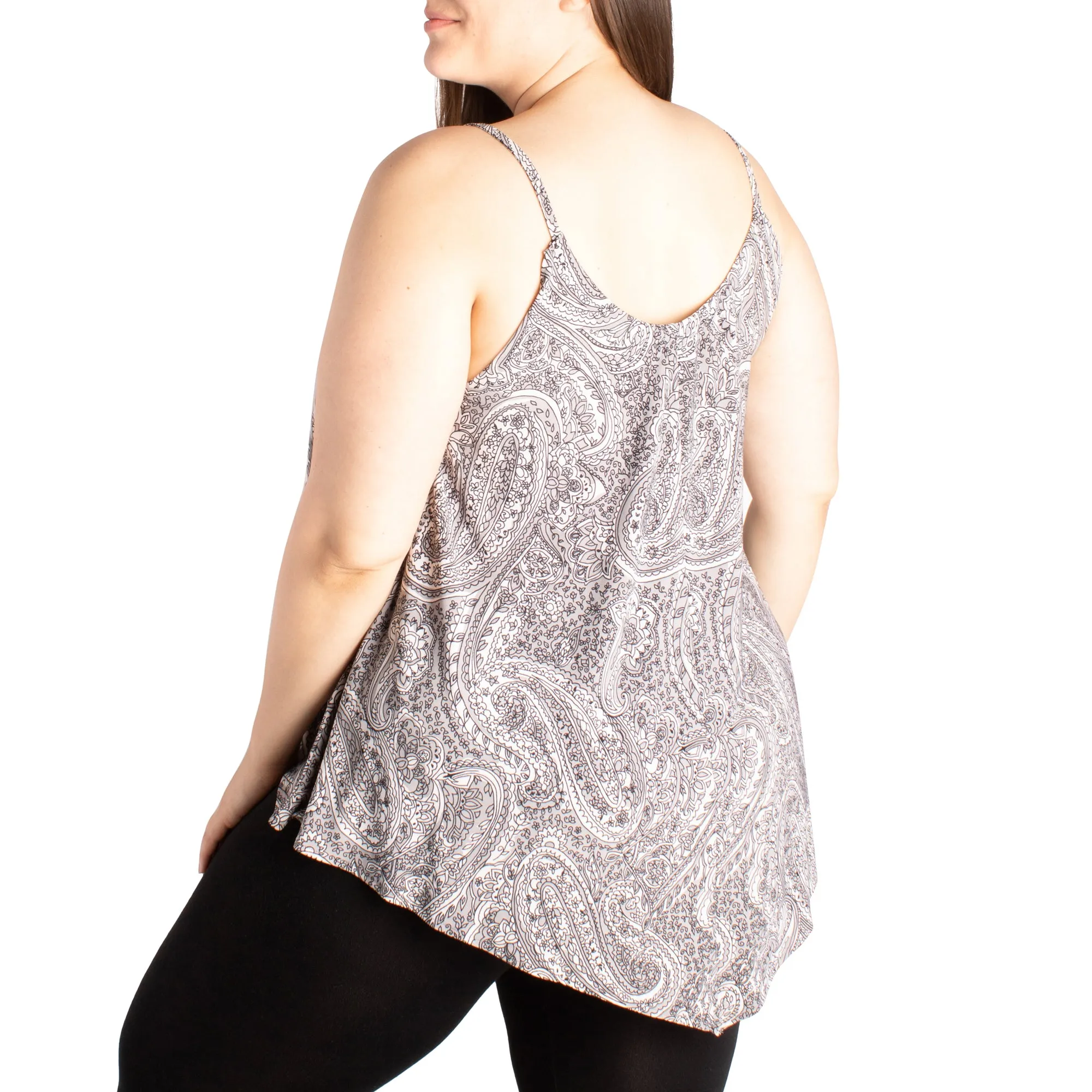 lily morgan Women's Plus Printed Hanky Hem Top - 1X-3X sold by Giant Tiger product image thumbnail 4