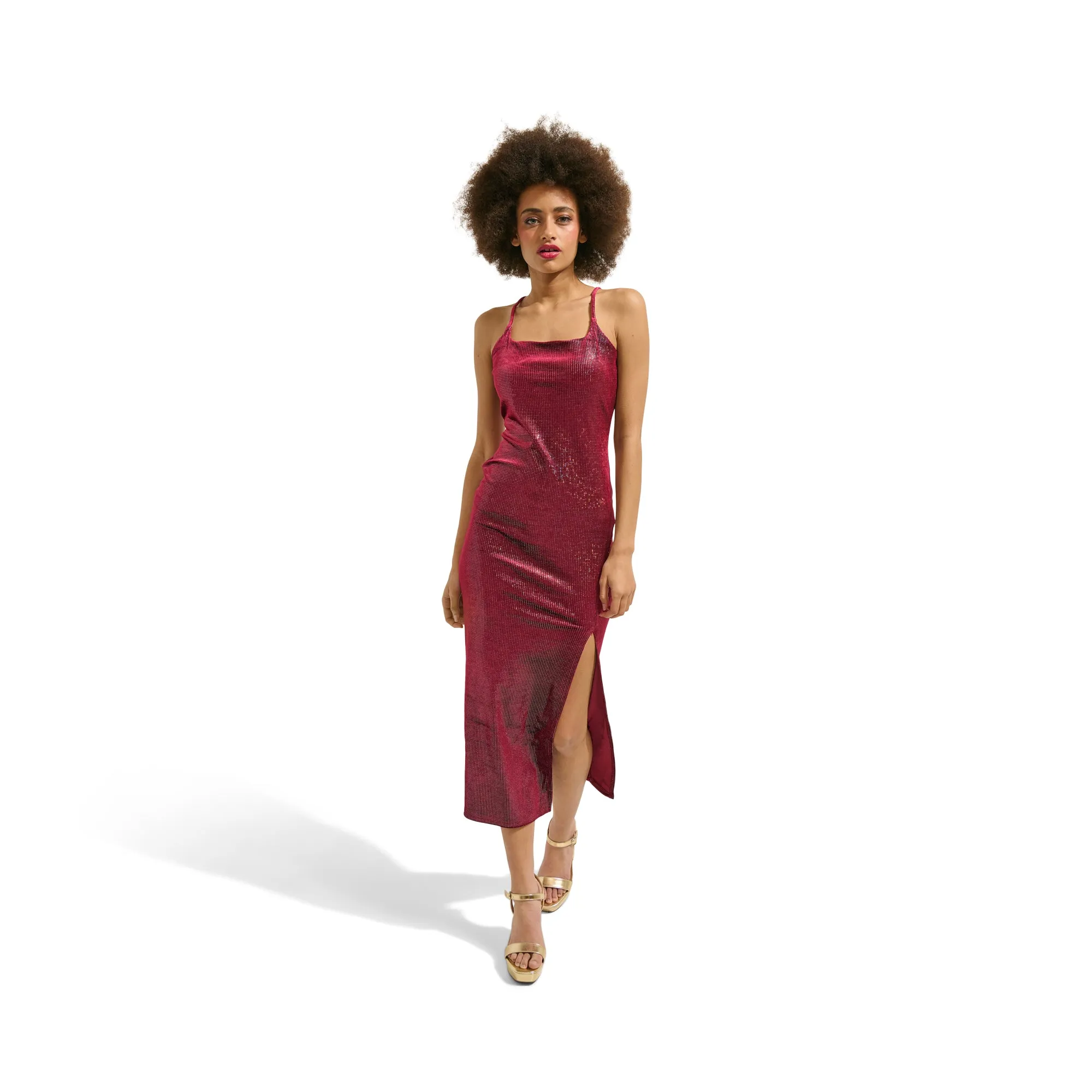 Women's No Sleeves Spaghetti Strap Maxi Dress sold by Giant Tiger