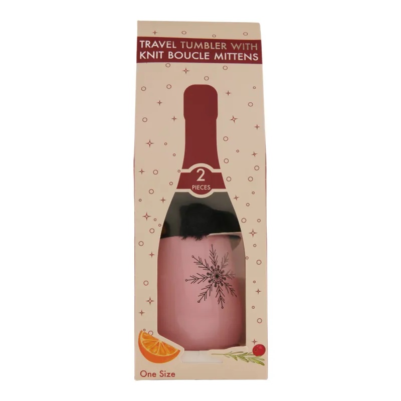 Women's Travel Tumbler With Mittens, 2 Piece sold by Giant Tiger