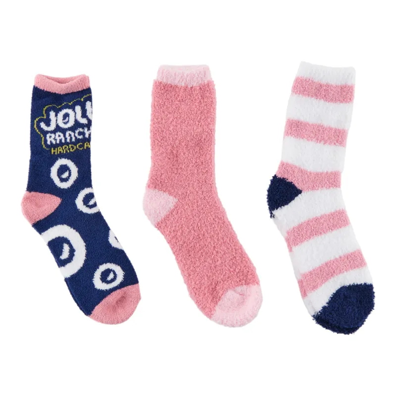 Women's Licensed Candy Crew Socks, 3-Pack sold by Giant Tiger