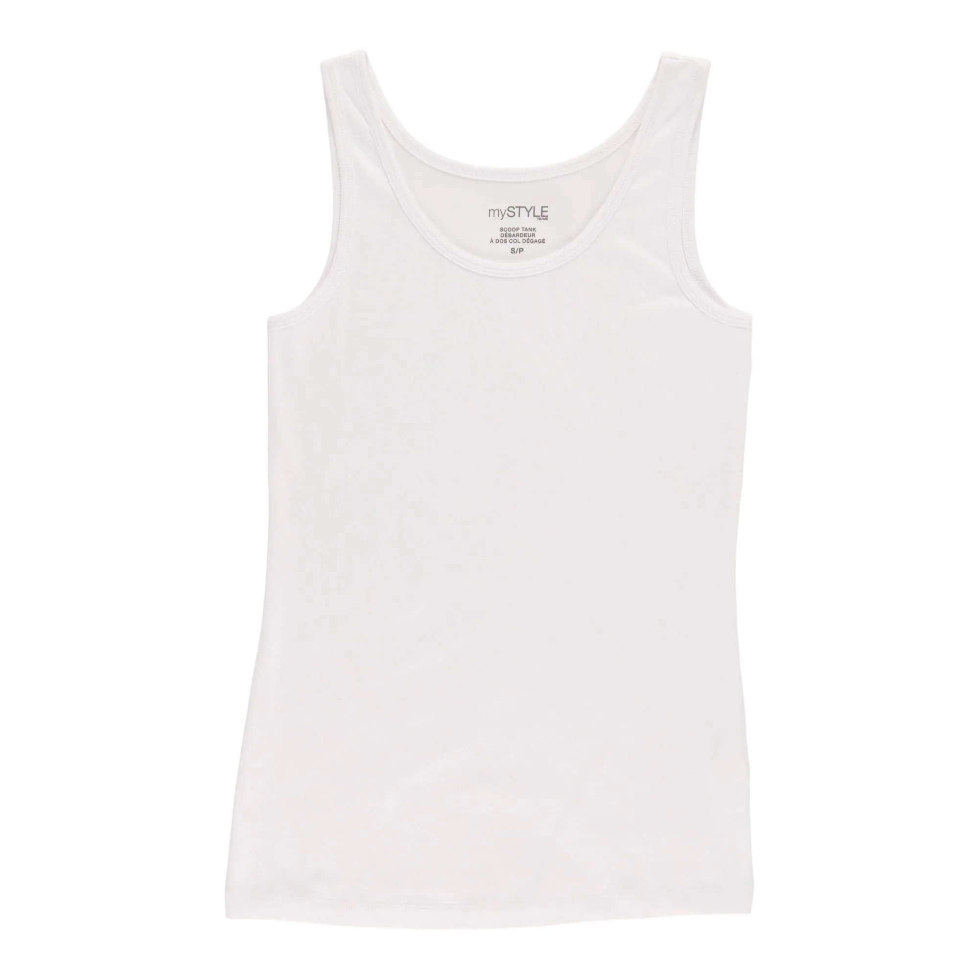 mySTYLE Women's Scooped Tank Top sold by Giant Tiger