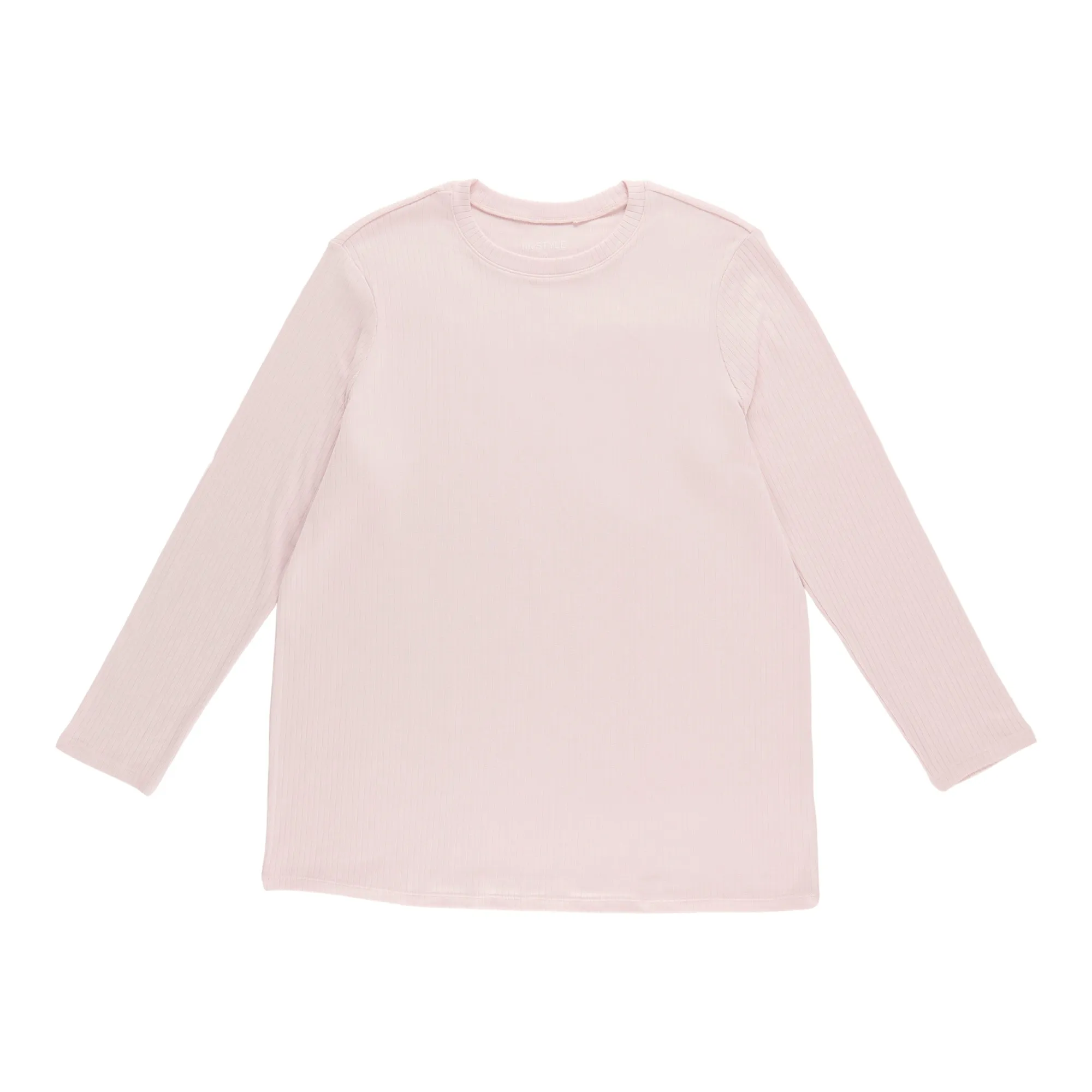 mySTYLE Women's Plus Brushed Ribbed Tee sold by Giant Tiger product image thumbnail 2