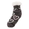 Women's Embroidered Sherpa Thermal Socks sold by Giant Tiger