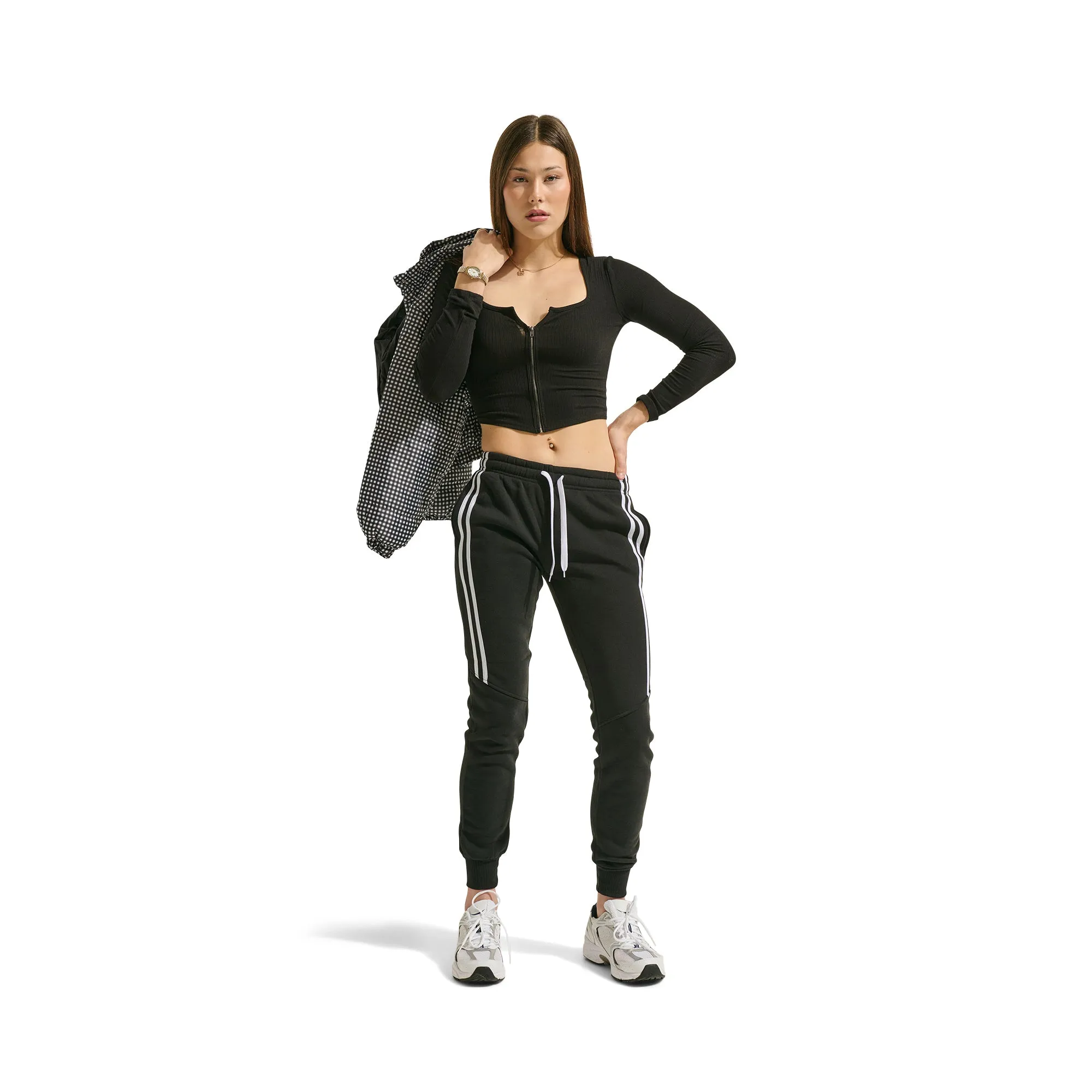 Women's Notch Front Zip Up sold by Giant Tiger product image thumbnail 2