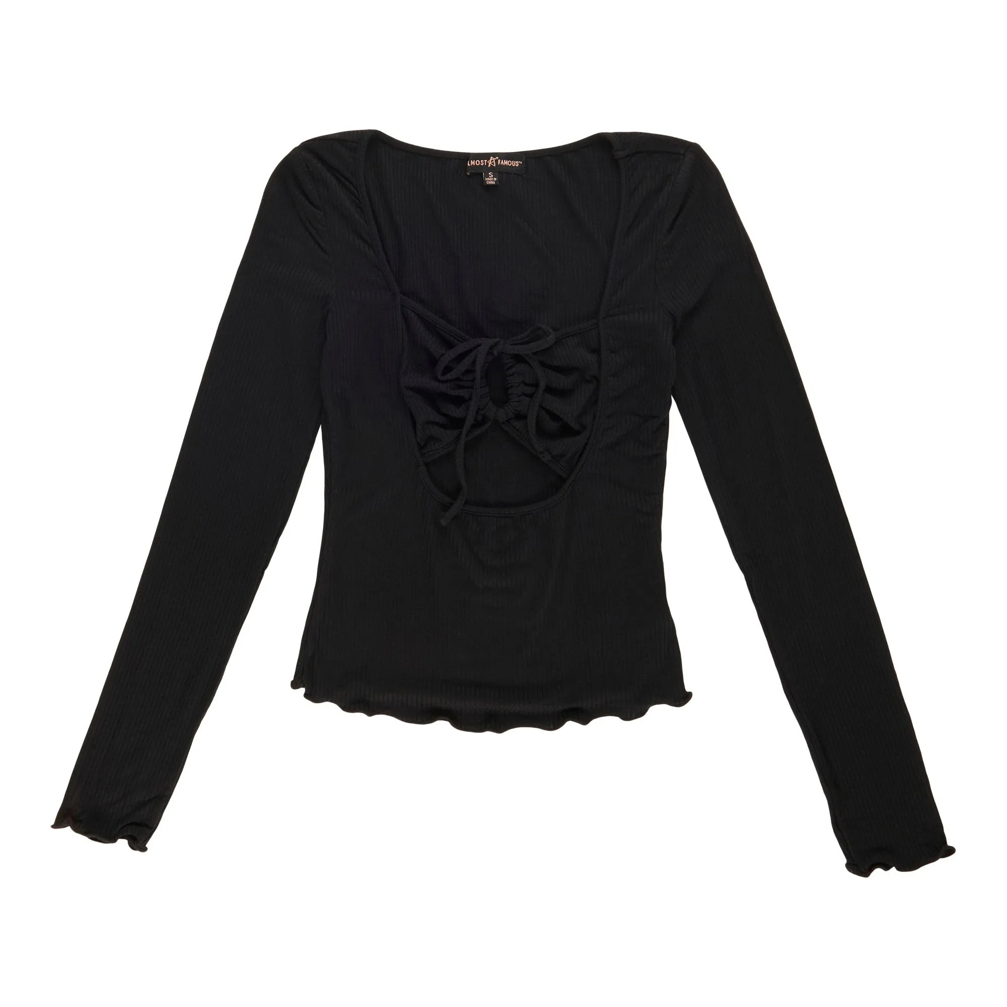 Women's Long Sleeve Tie Front Top sold by Giant Tiger product image thumbnail 4