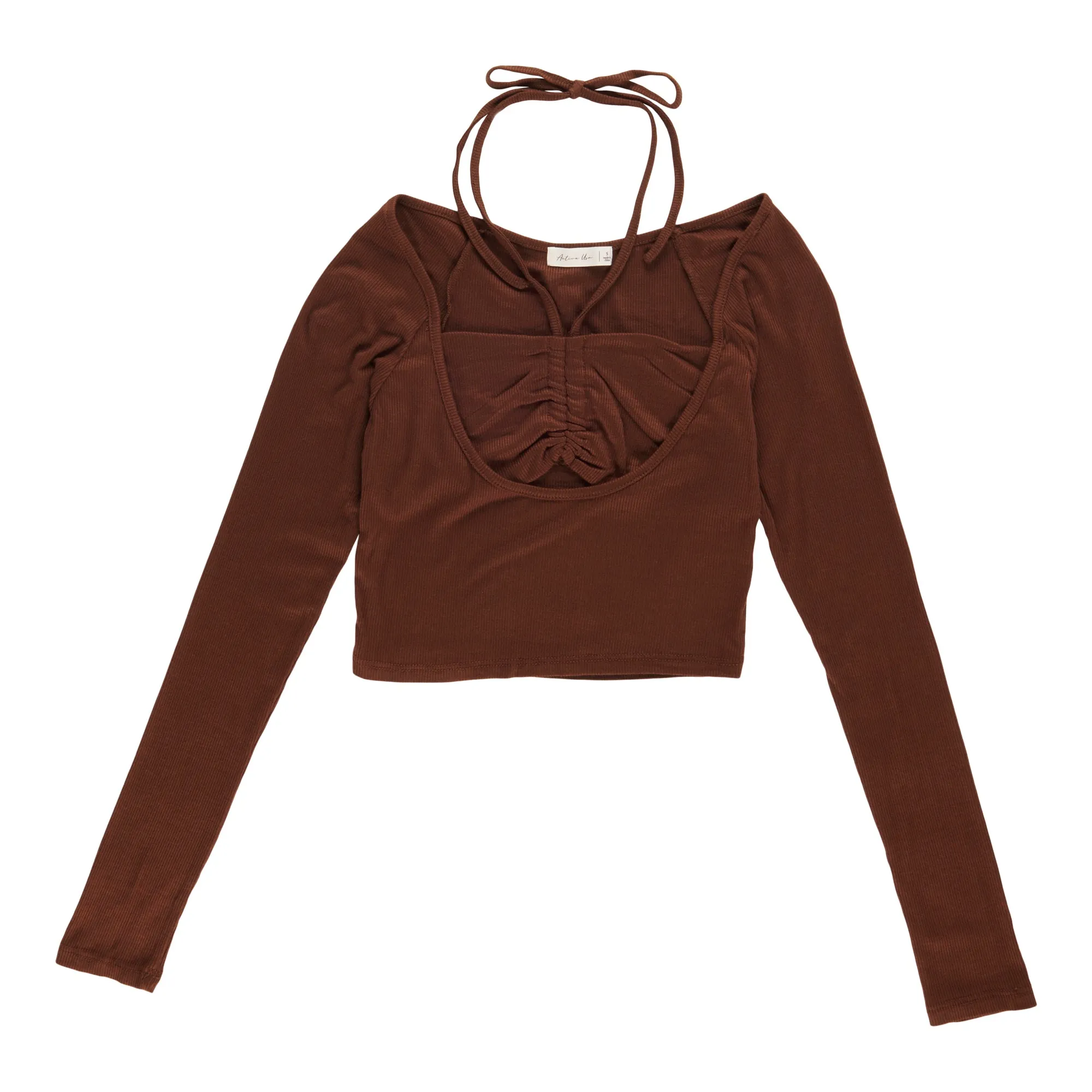 Women's Cropped Halter Long Sleeve Top sold by Giant Tiger product image thumbnail 5