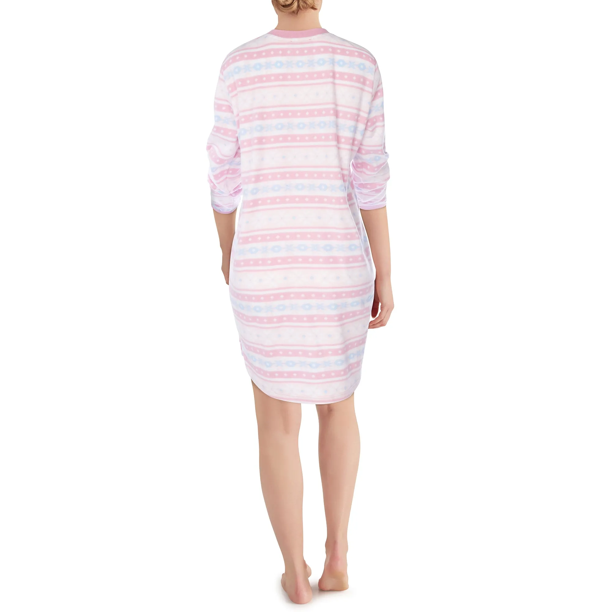 Carisma Women's Crew Neck Knee Length Sleepshirt sold by Giant Tiger product image thumbnail 4