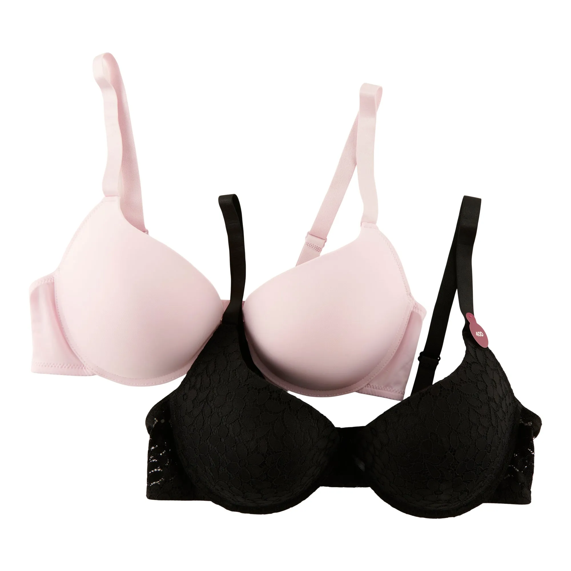 Carisma Women's Plus Lace Bra, 2-Pack sold by Giant Tiger