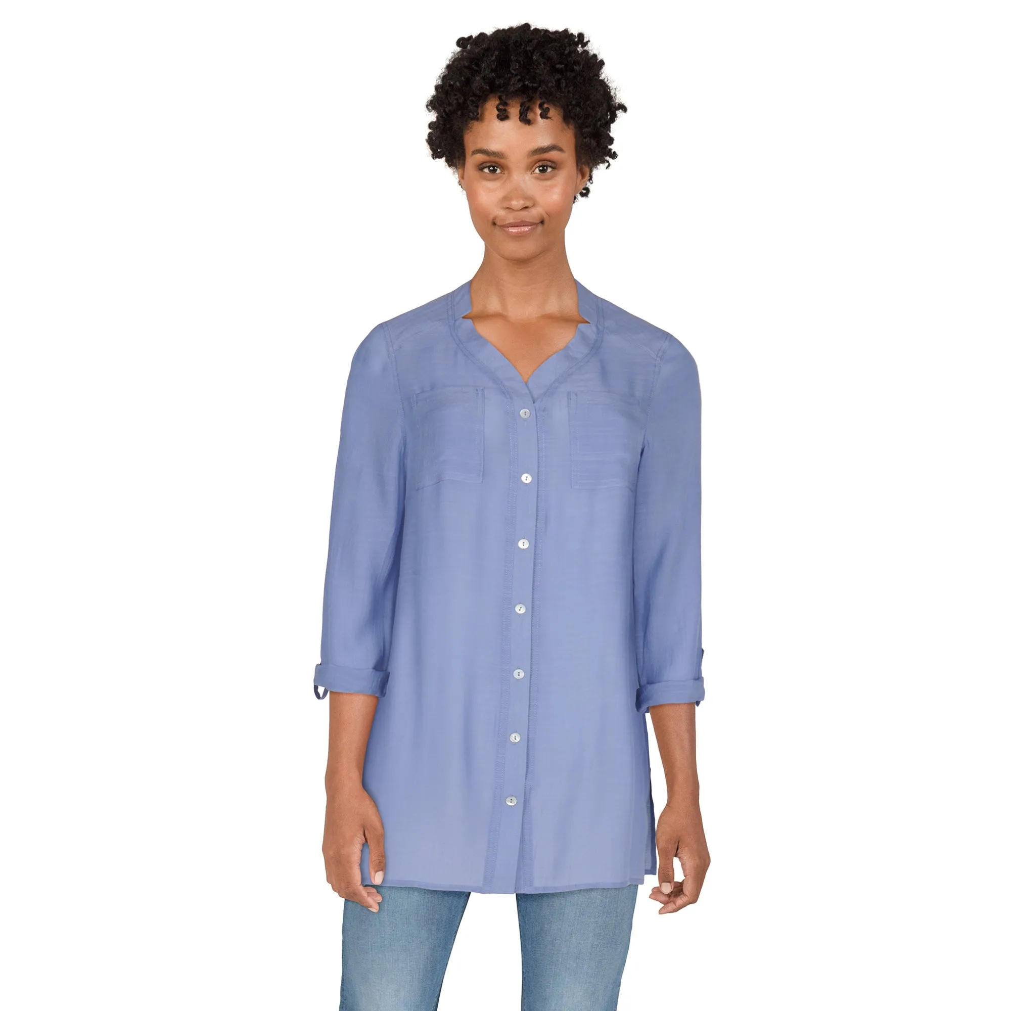 lily morgan Women's Crinkle Blouse sold by Giant Tiger