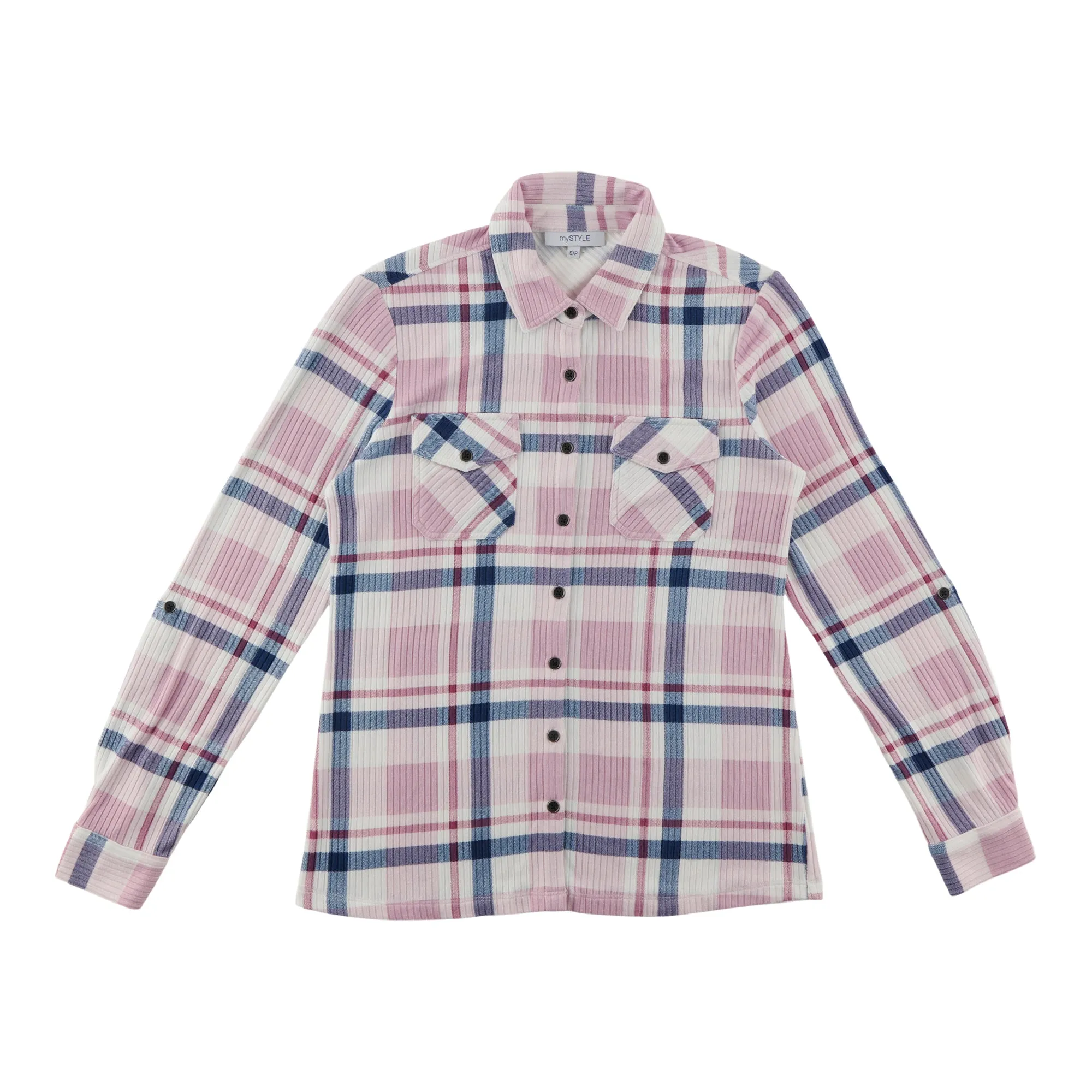mySTYLE Women's Plaid Shirt sold by Giant Tiger product image thumbnail 2