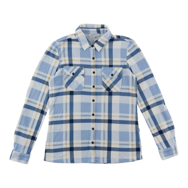 mySTYLE Women's Plaid Shirt sold by Giant Tiger