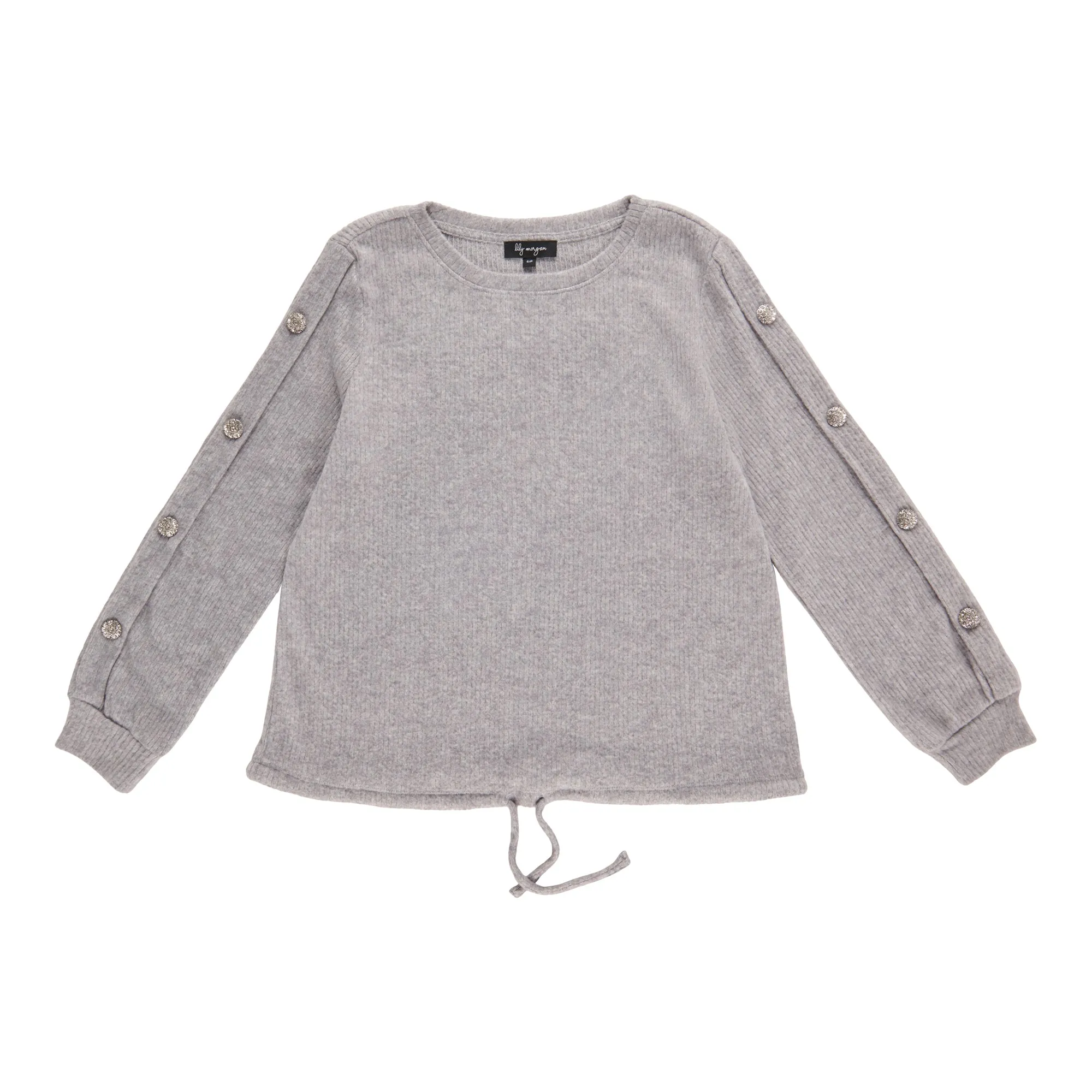 lily morgan Women's Sweater with Button Sleeve Detail sold by Giant Tiger