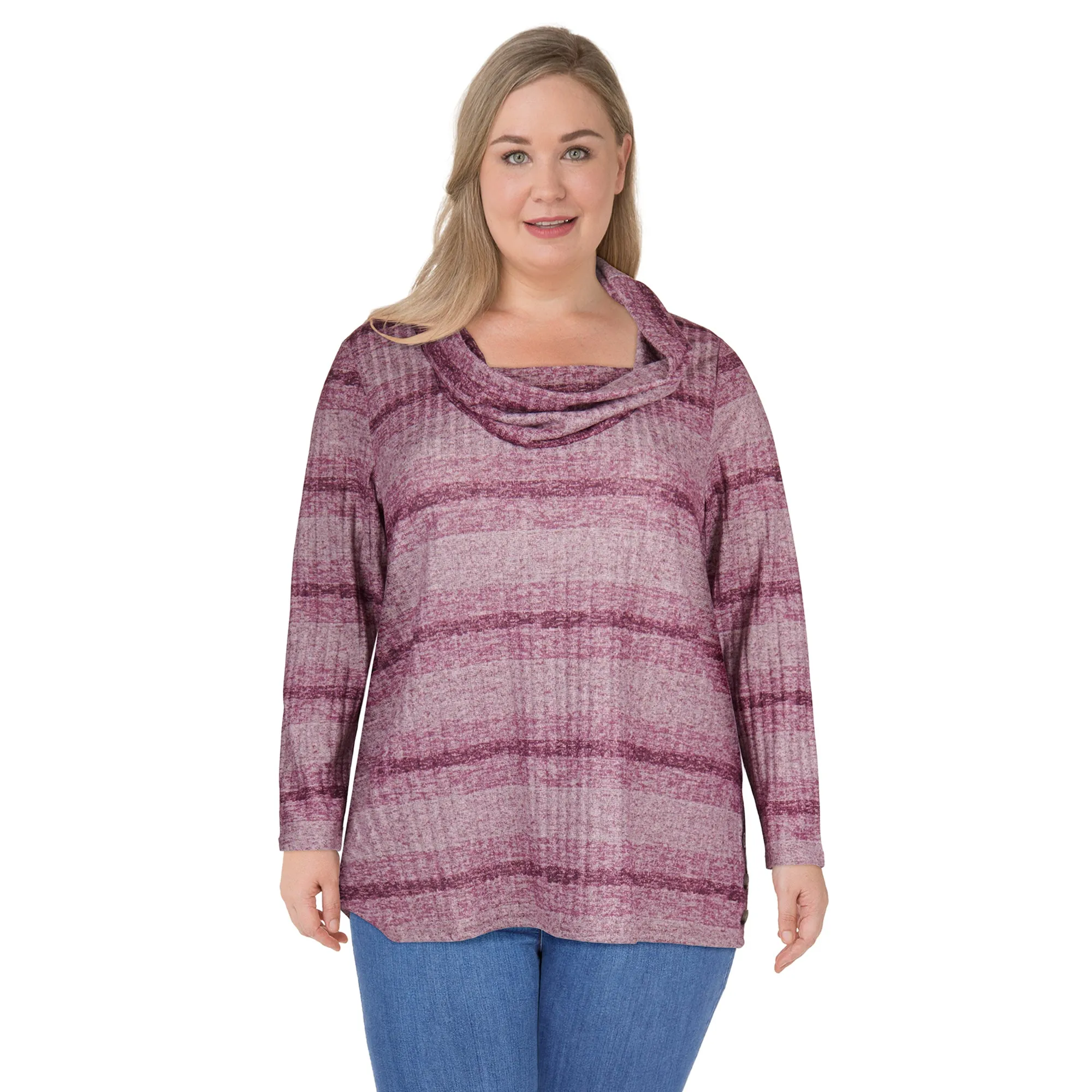 lily morgan Women's Plus Cowl Neck Sweater sold by Giant Tiger product image thumbnail 3