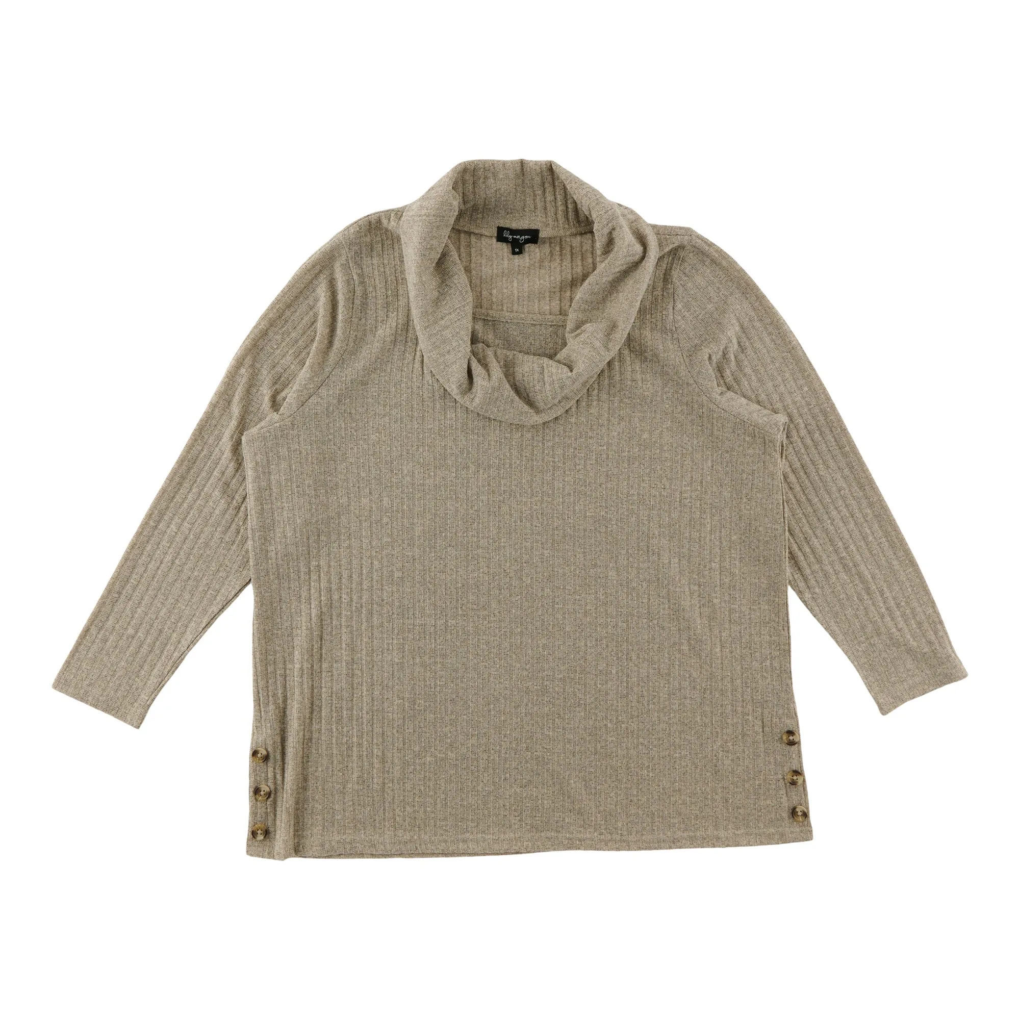 lily morgan Women's Plus Cowl Neck Sweater sold by Giant Tiger product image thumbnail 2