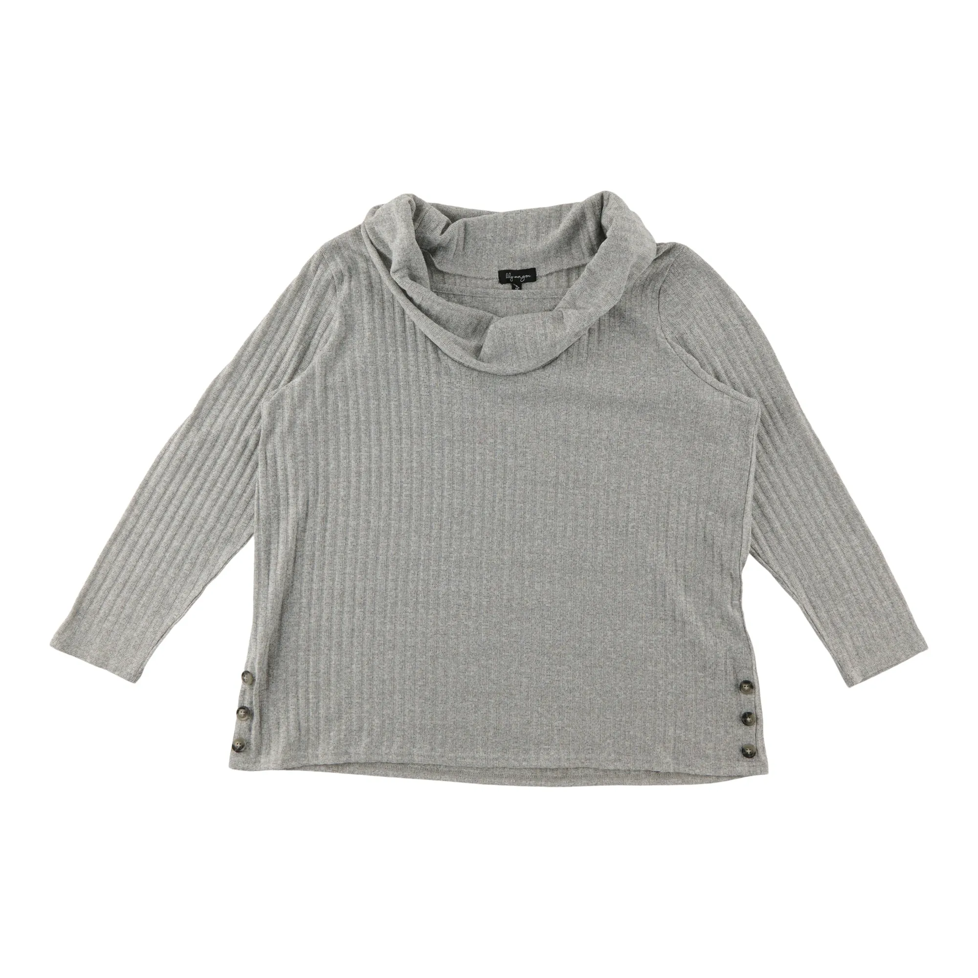 lily morgan Women's Plus Cowl Neck Sweater sold by Giant Tiger product image thumbnail 4