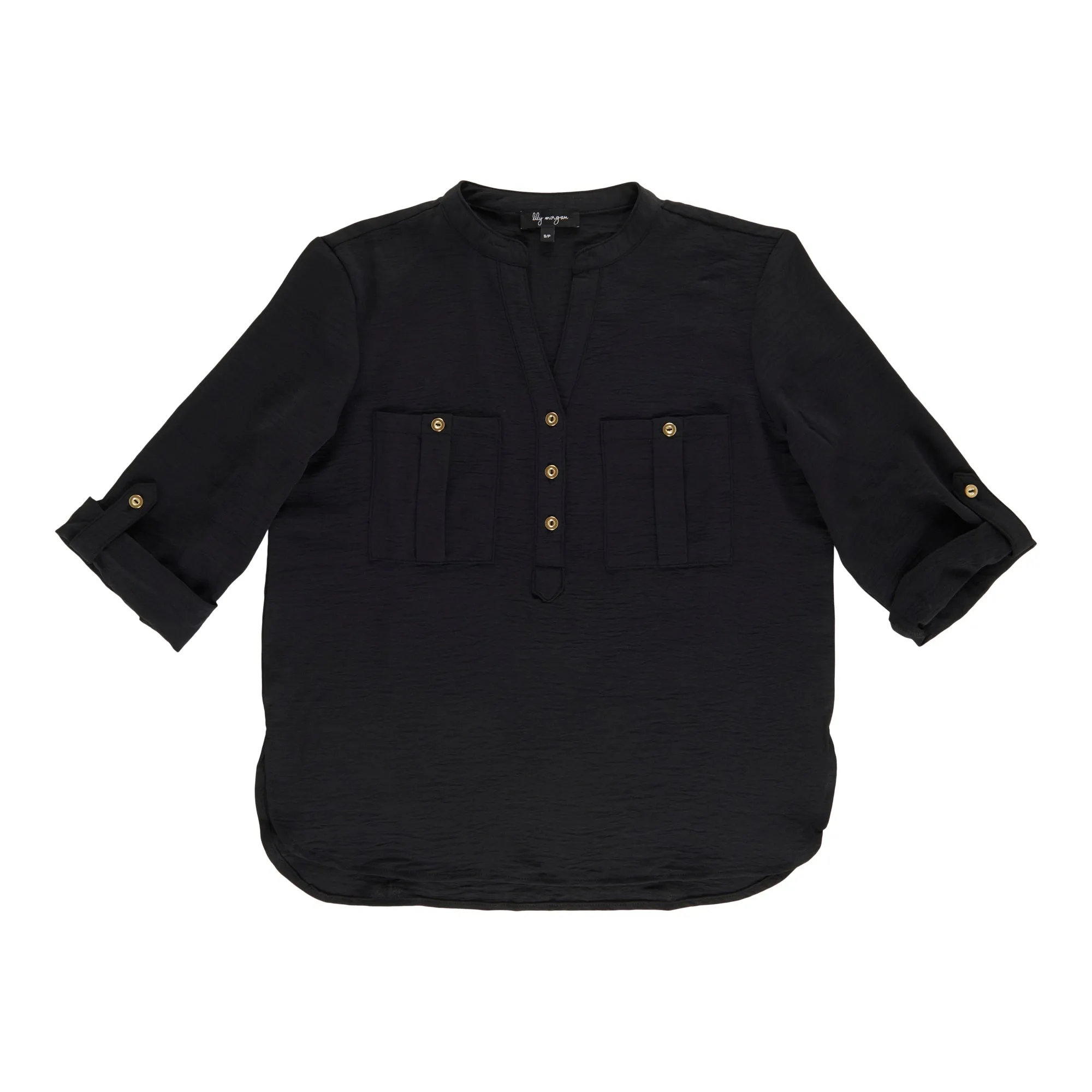 lily morgan Women's Notched Blouse sold by Giant Tiger