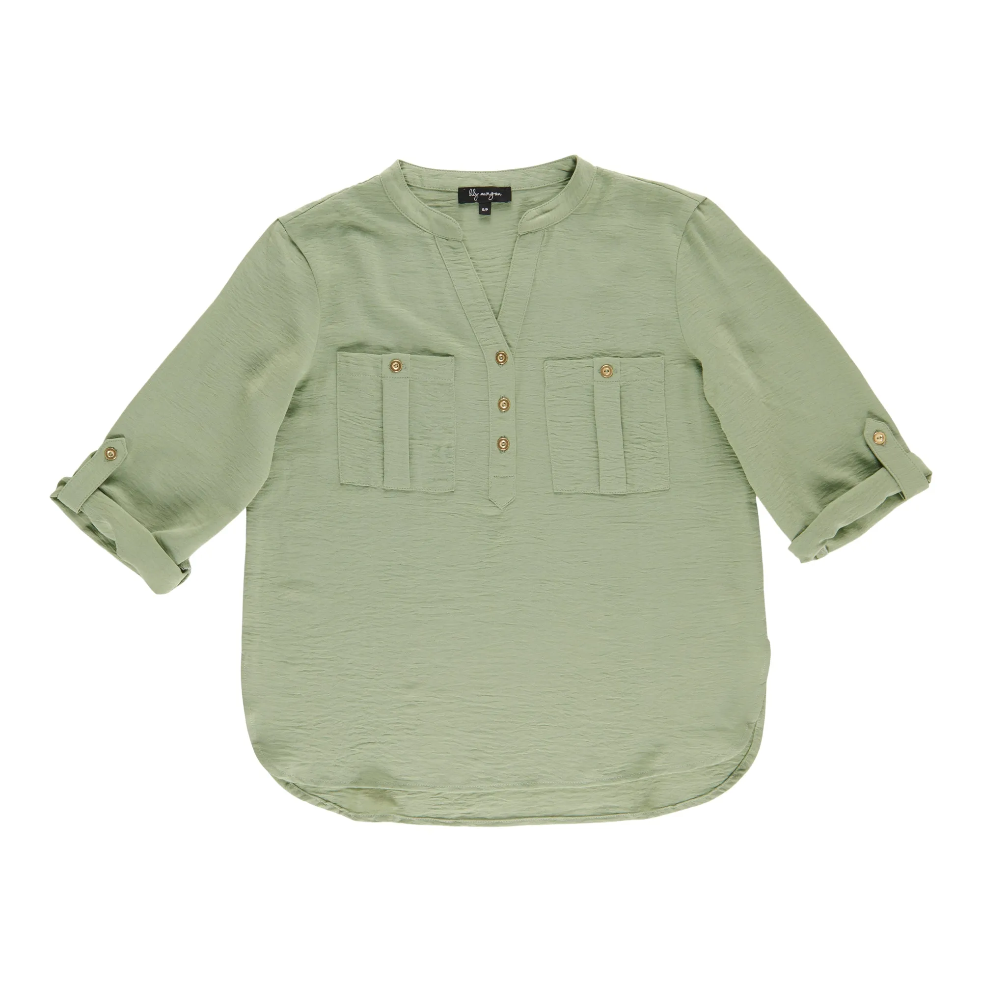 lily morgan Women's Notched Blouse sold by Giant Tiger product image thumbnail 2