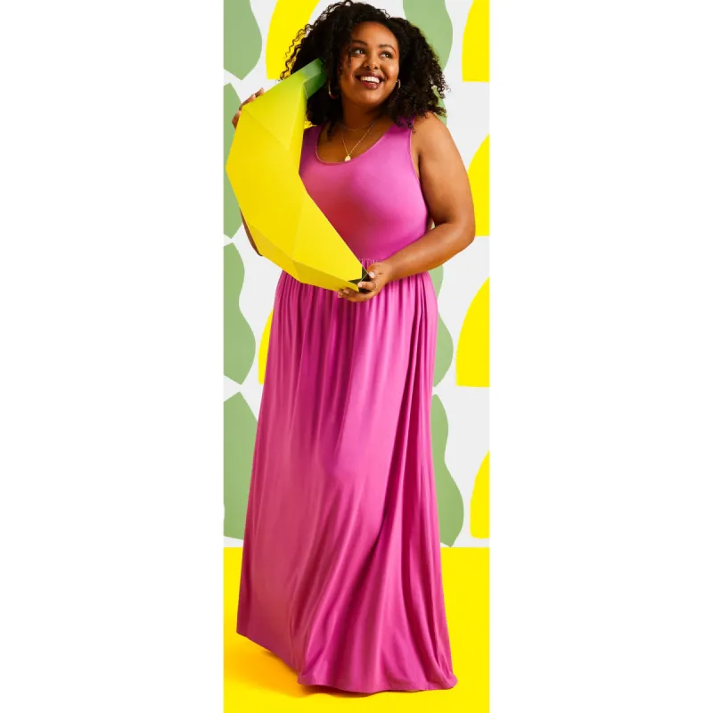 lily morgan Women's Plus Long Maxi Dress sold by Giant Tiger