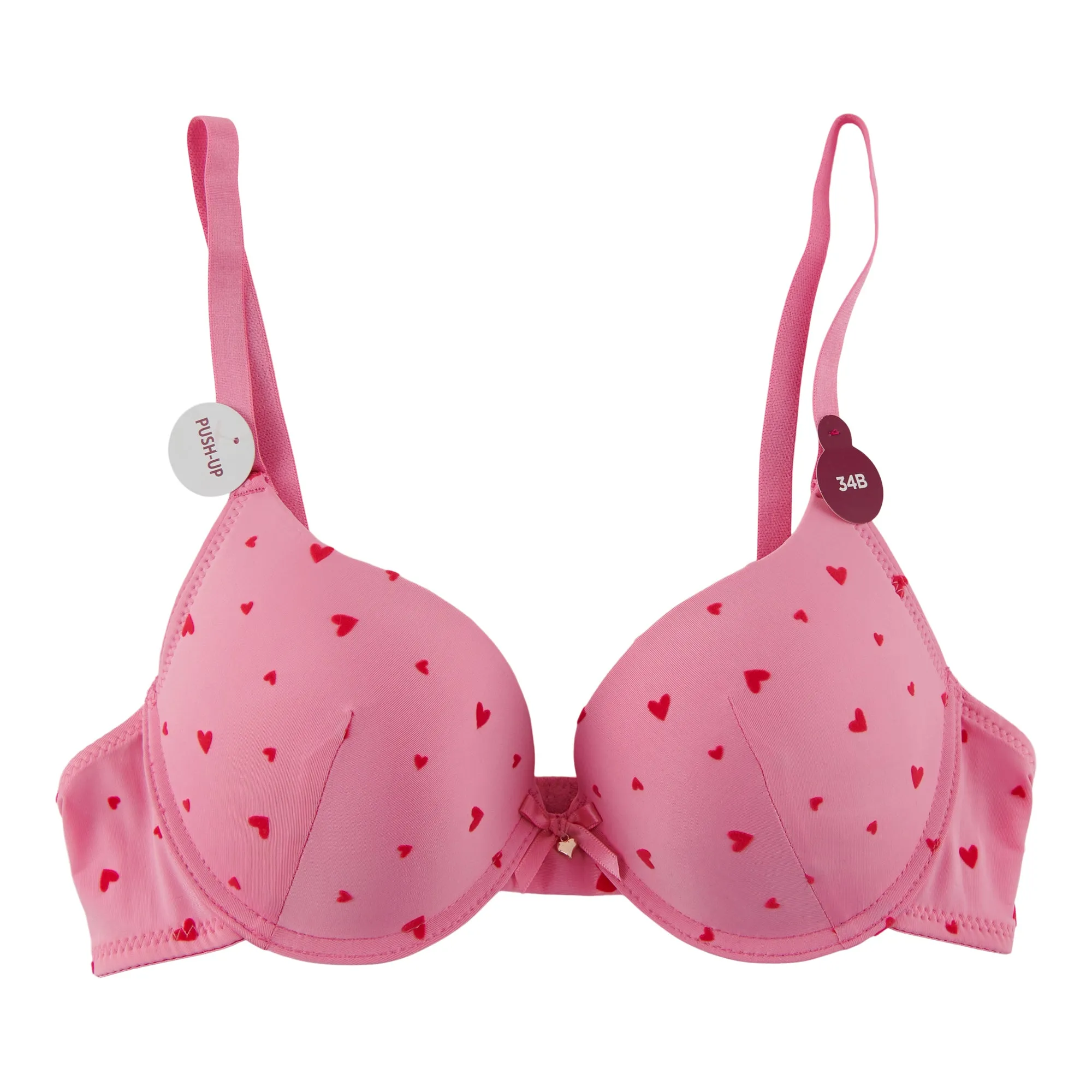 Carisma Women's Flock Heart Push Up Bra sold by Giant Tiger product image thumbnail 2