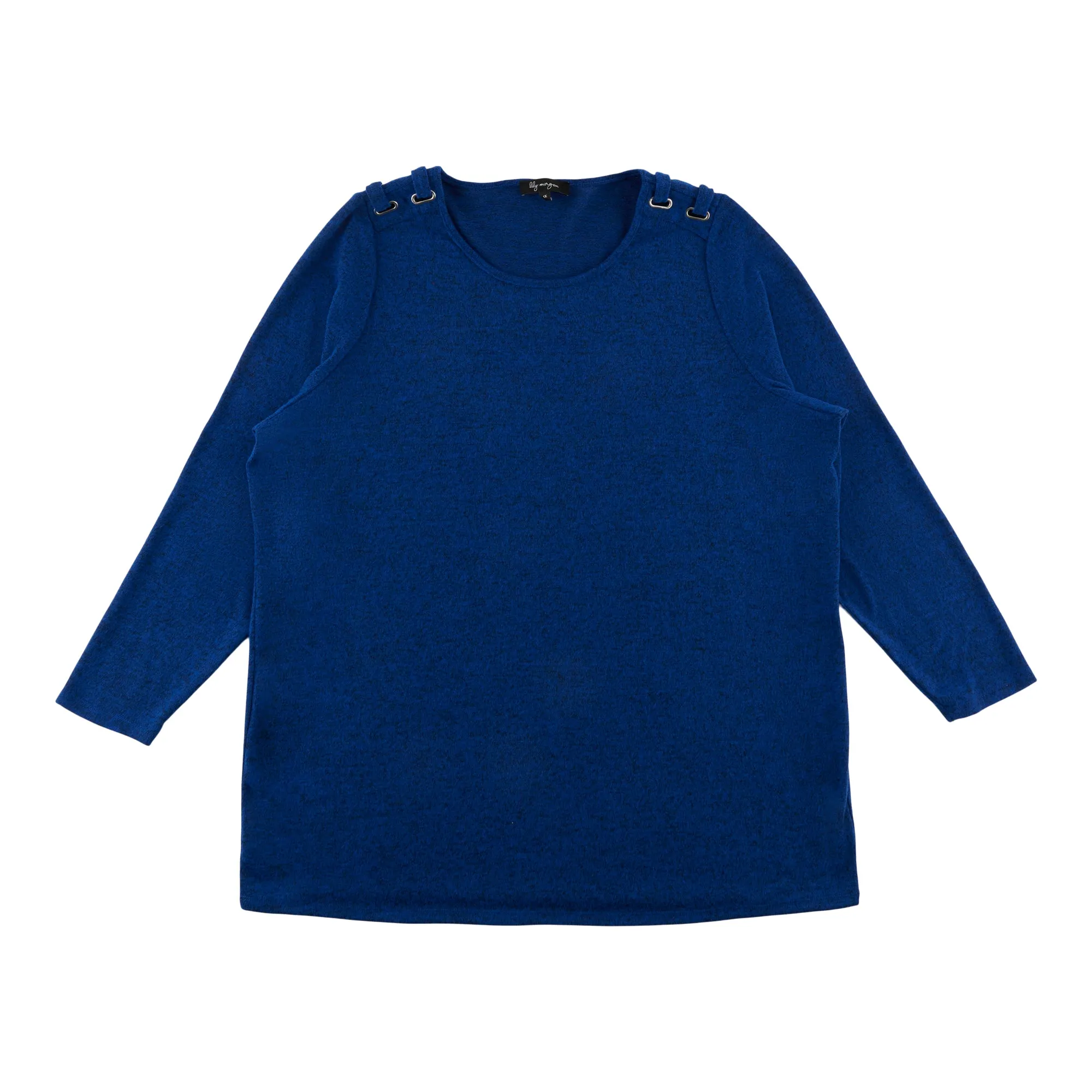 lily morgan Women's Plus Long Sleeve Shoulder Detail Top sold by Giant Tiger product image thumbnail 2