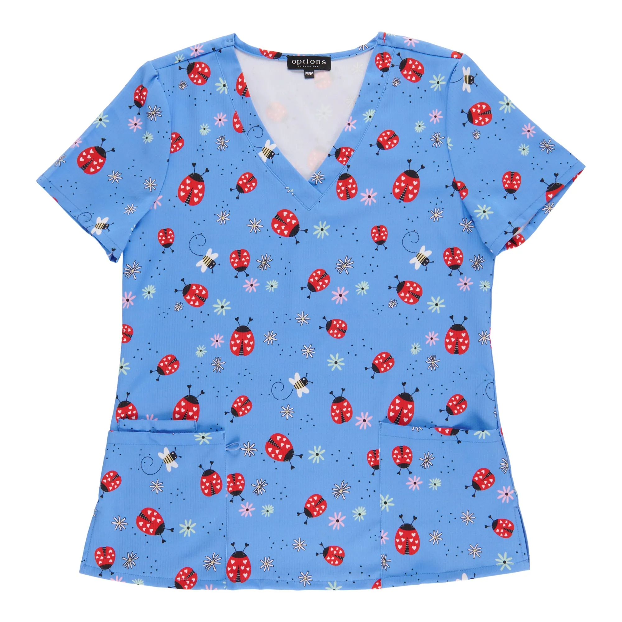 Options Women's Novelty Printed V-Neck Scrub Top sold by Giant Tiger product image thumbnail 2
